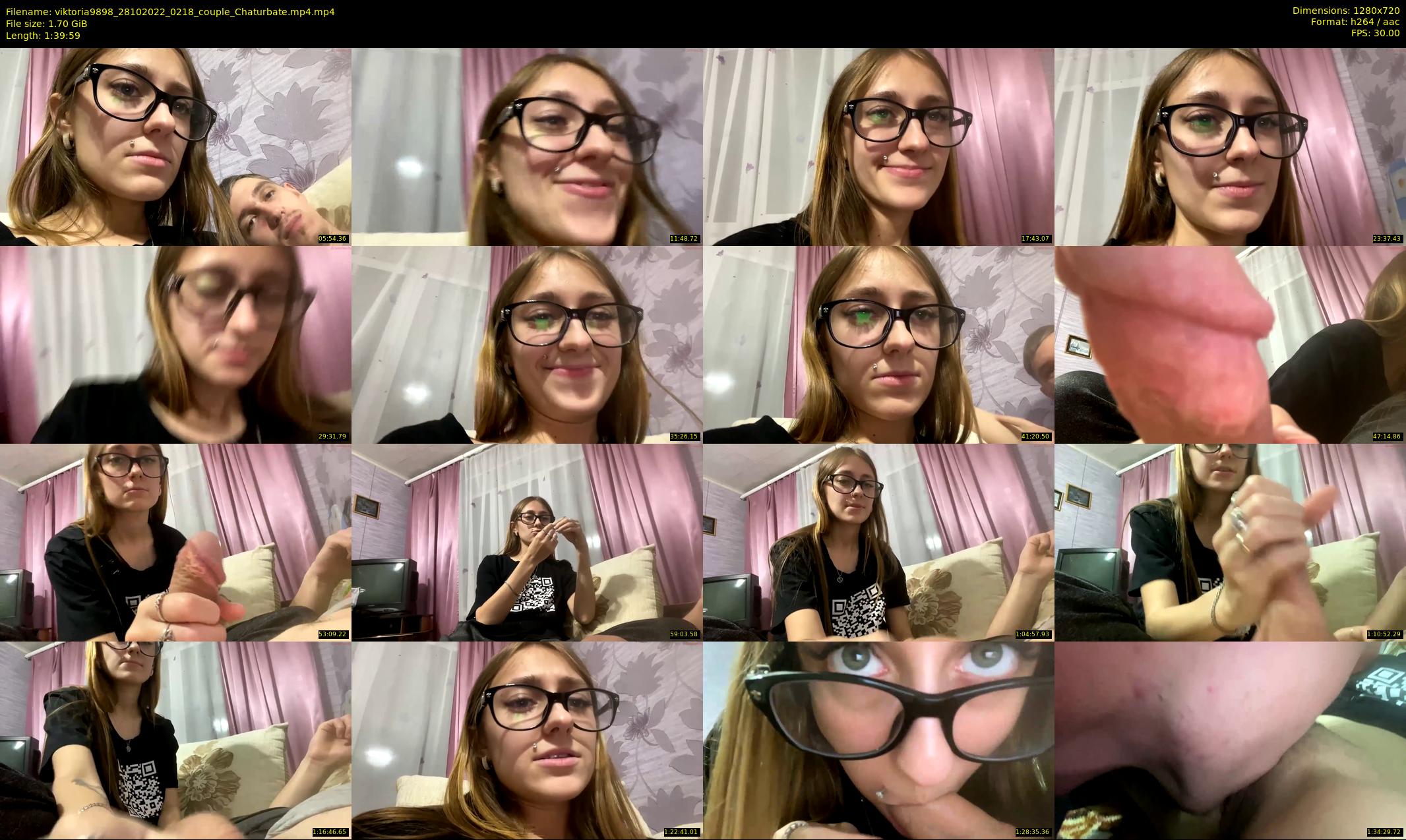 viktoria9898 — 100 minute Chaturbate couple cam show recording, 720p, Oct 28, 2022