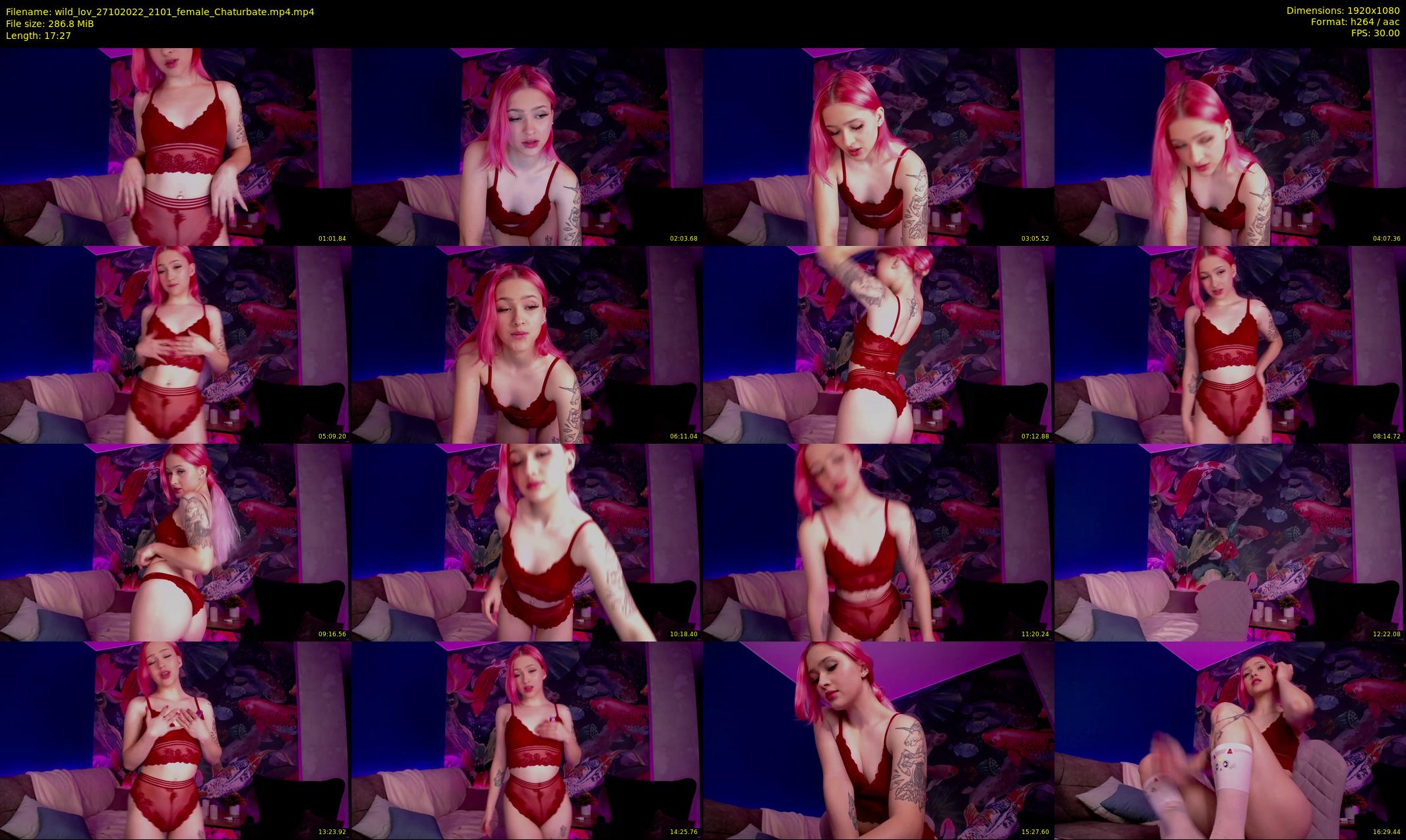 wild_lov — 18 minute Chaturbate female cam show recording, 1080p, Oct 27, 2022