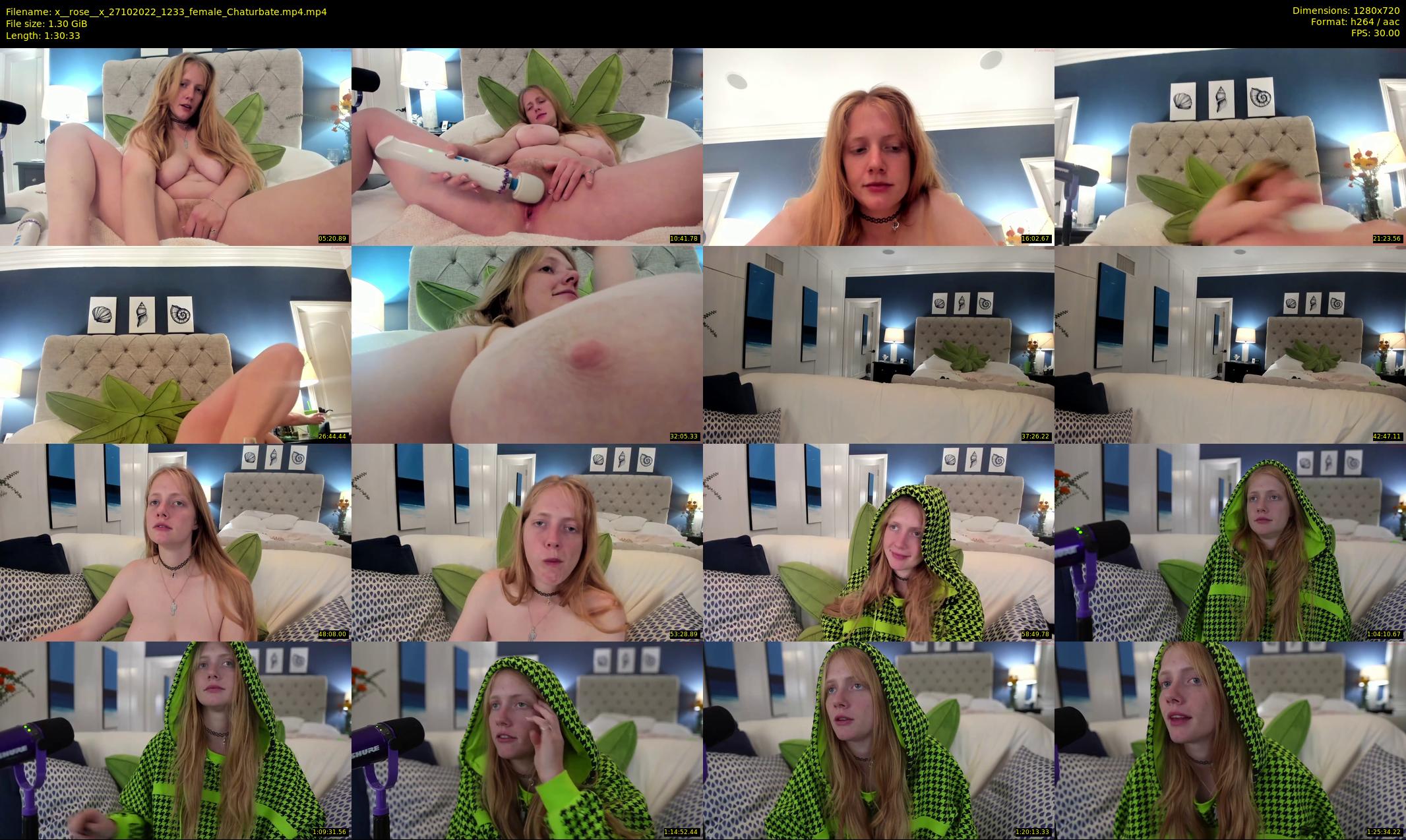 x__rose__x — 91 minute Chaturbate female cam show recording, 720p, Oct 27, 2022