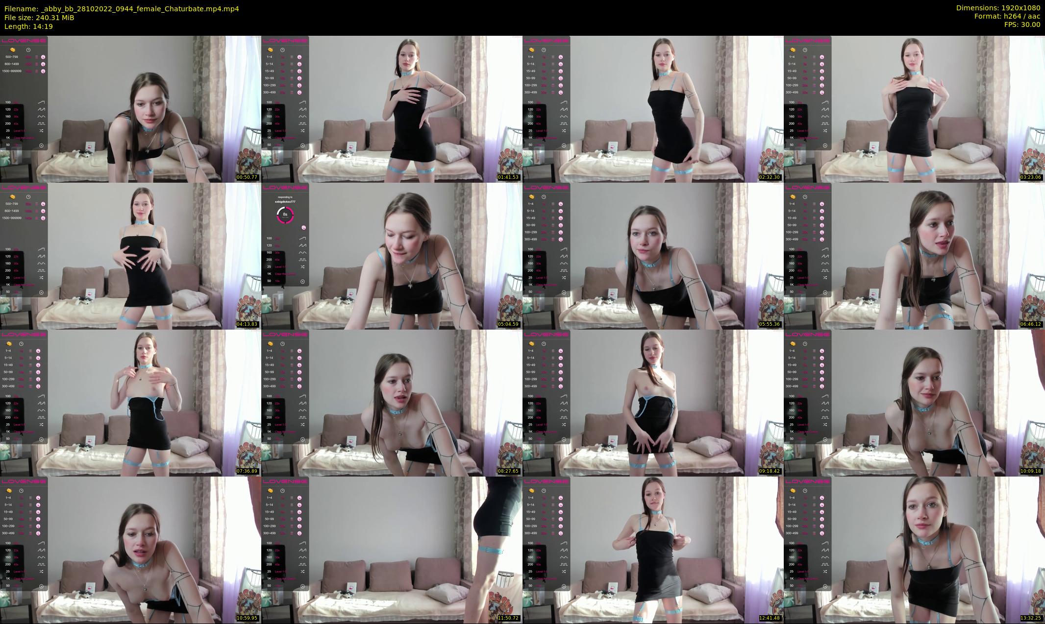 _abby_bb — 15 minute Chaturbate female cam show recording, 1080p, Oct 28, 2022