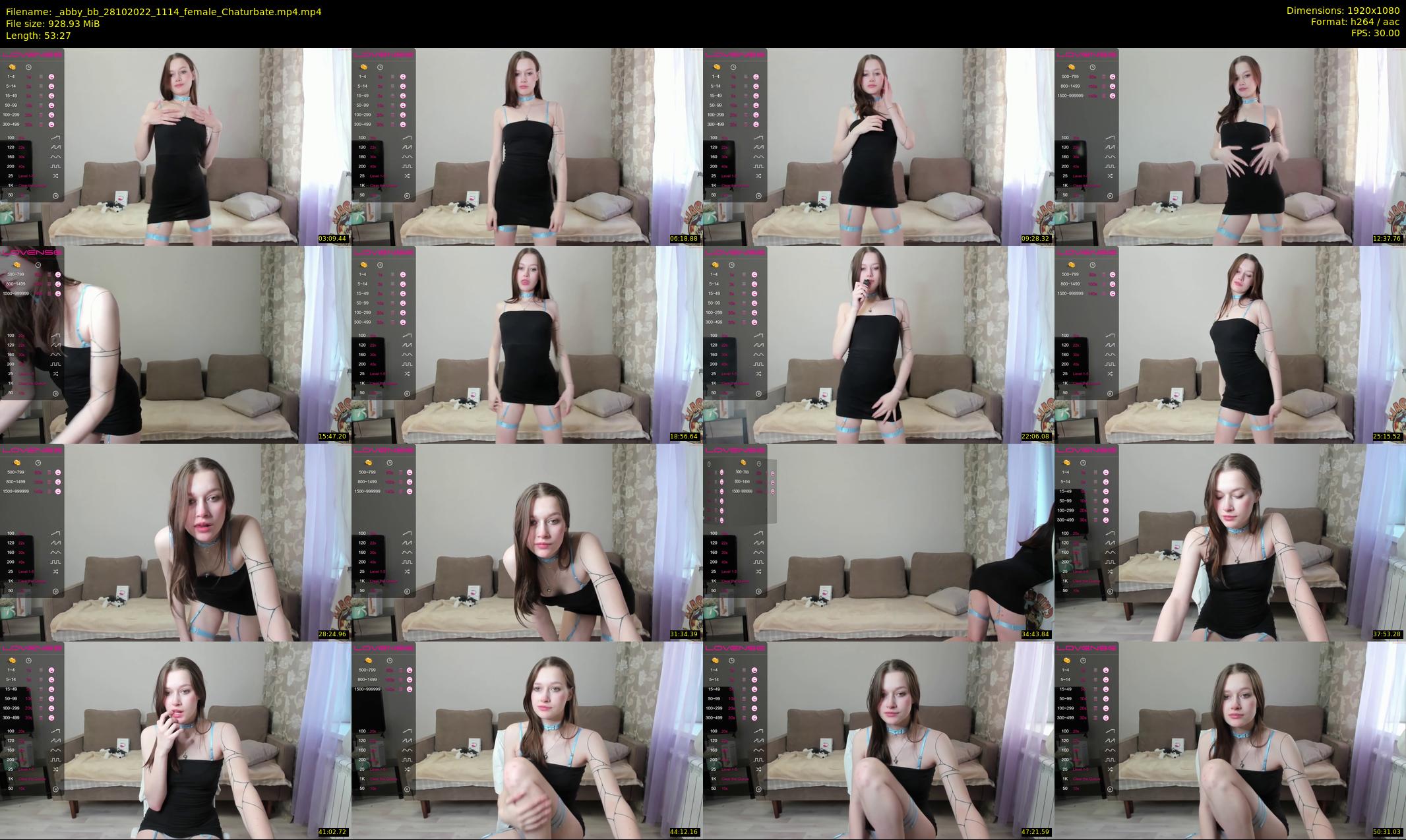 _abby_bb — 54 minute Chaturbate female cam show recording, 1080p, Oct 28, 2022