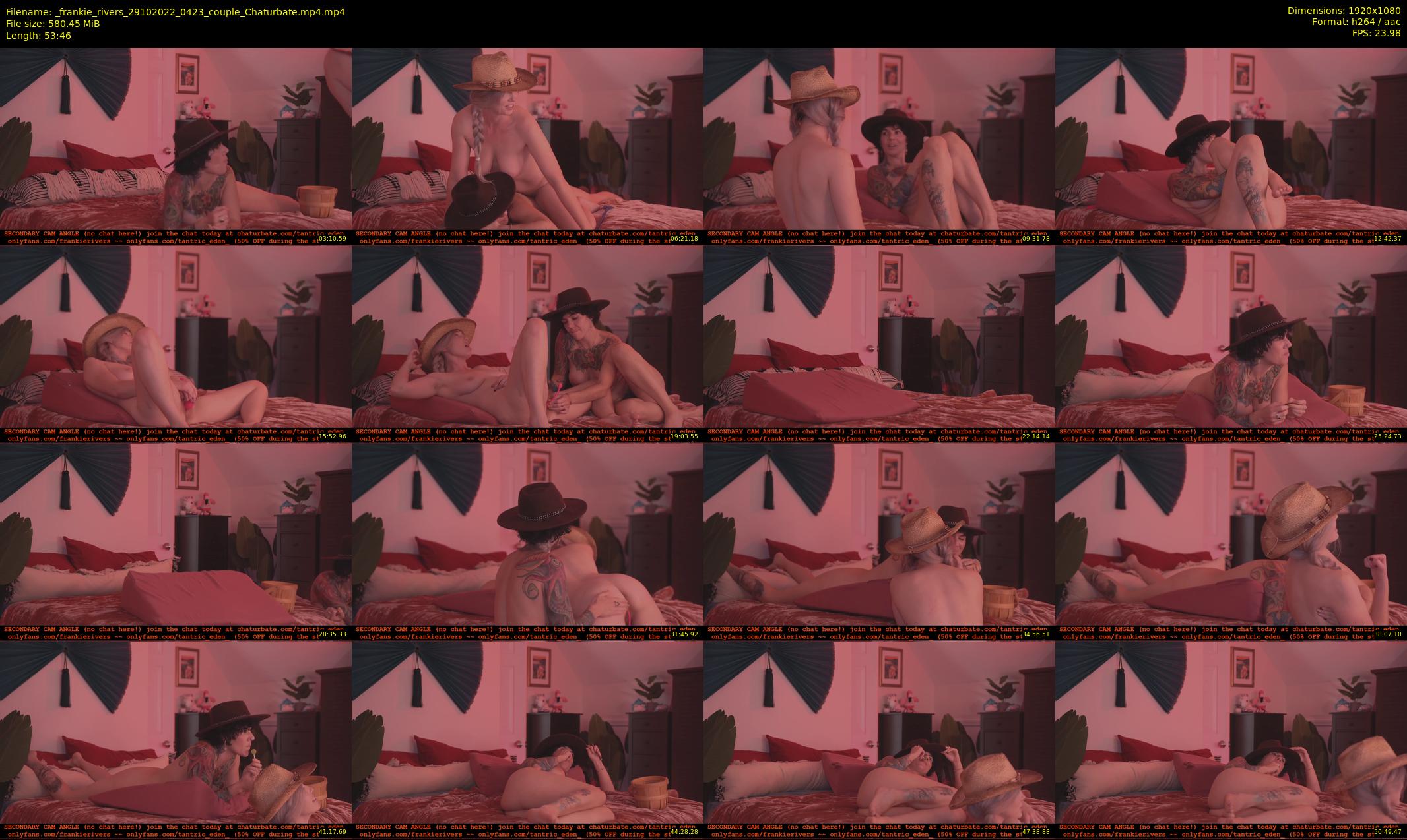 _frankie_rivers — 54 minute Chaturbate female cam show recording, 1080p, Oct 29, 2022