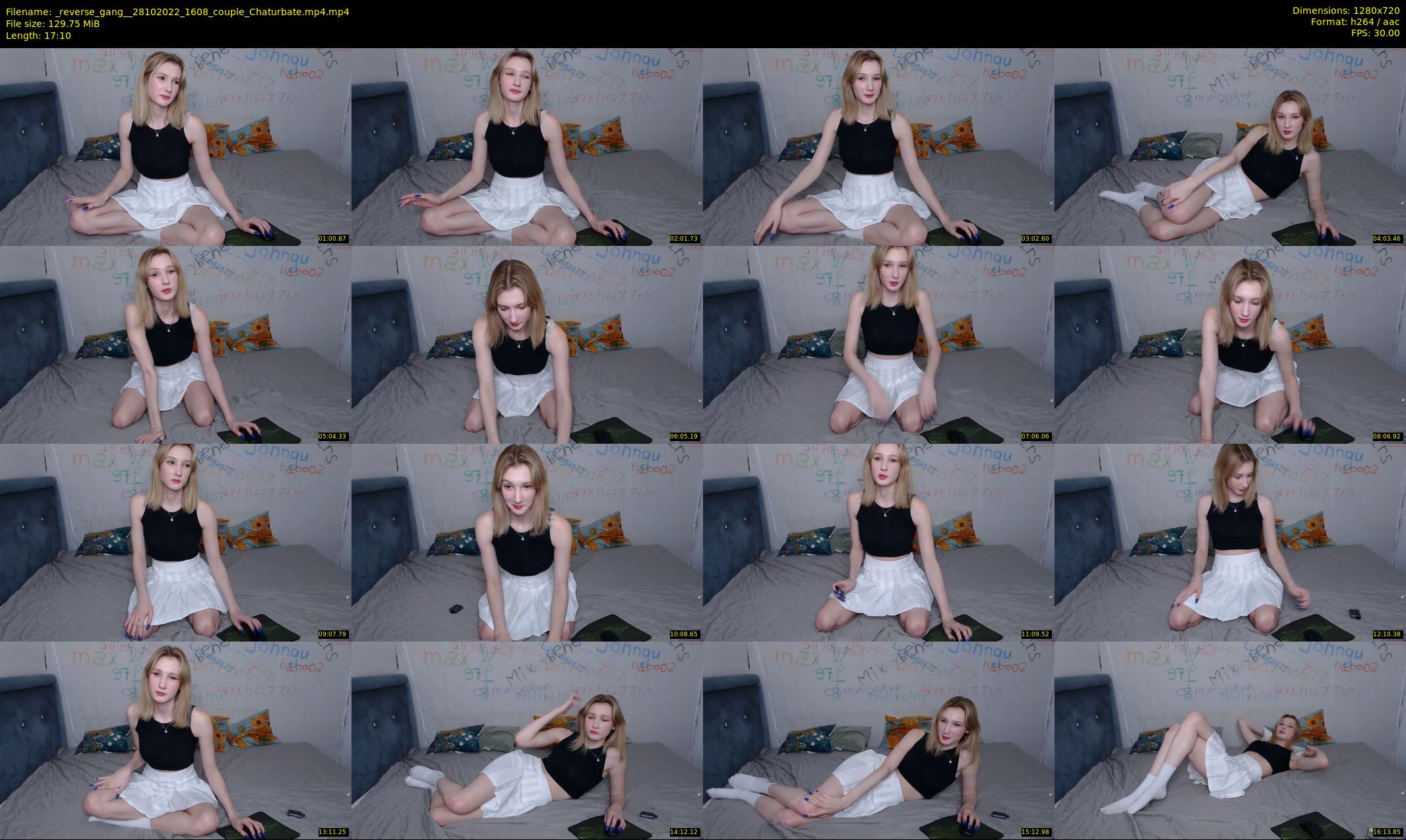_reverse_gang_ — 18 minute Chaturbate couple cam show recording, 720p, Oct 28, 2022