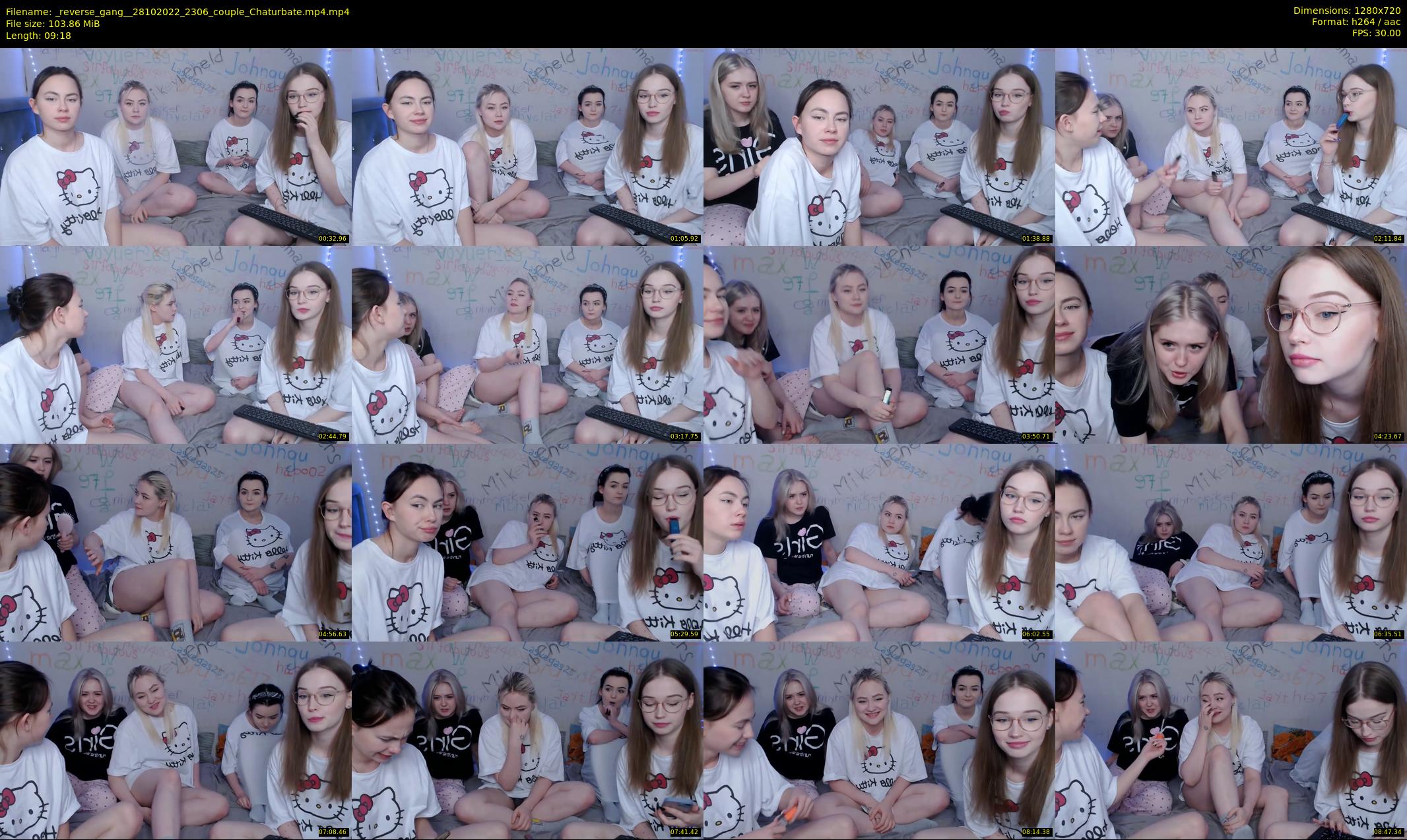 _reverse_gang_ — 10 minute Chaturbate couple cam show recording, 720p, Oct 28, 2022