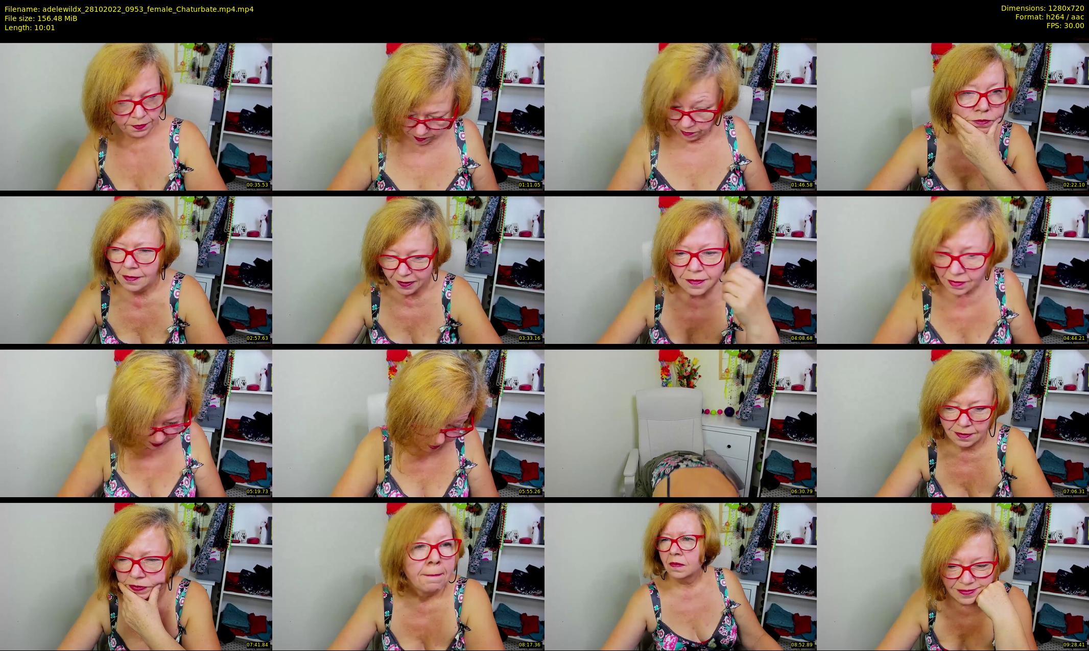 adelewildx — 11 minute Chaturbate female cam show recording, 720p, Oct 28, 2022