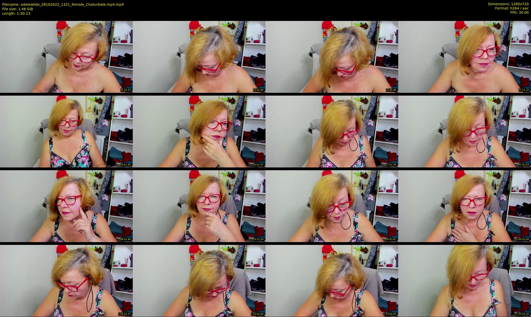 adelewildx — 91 minute Chaturbate female cam show recording, 720p, Oct 28, 2022