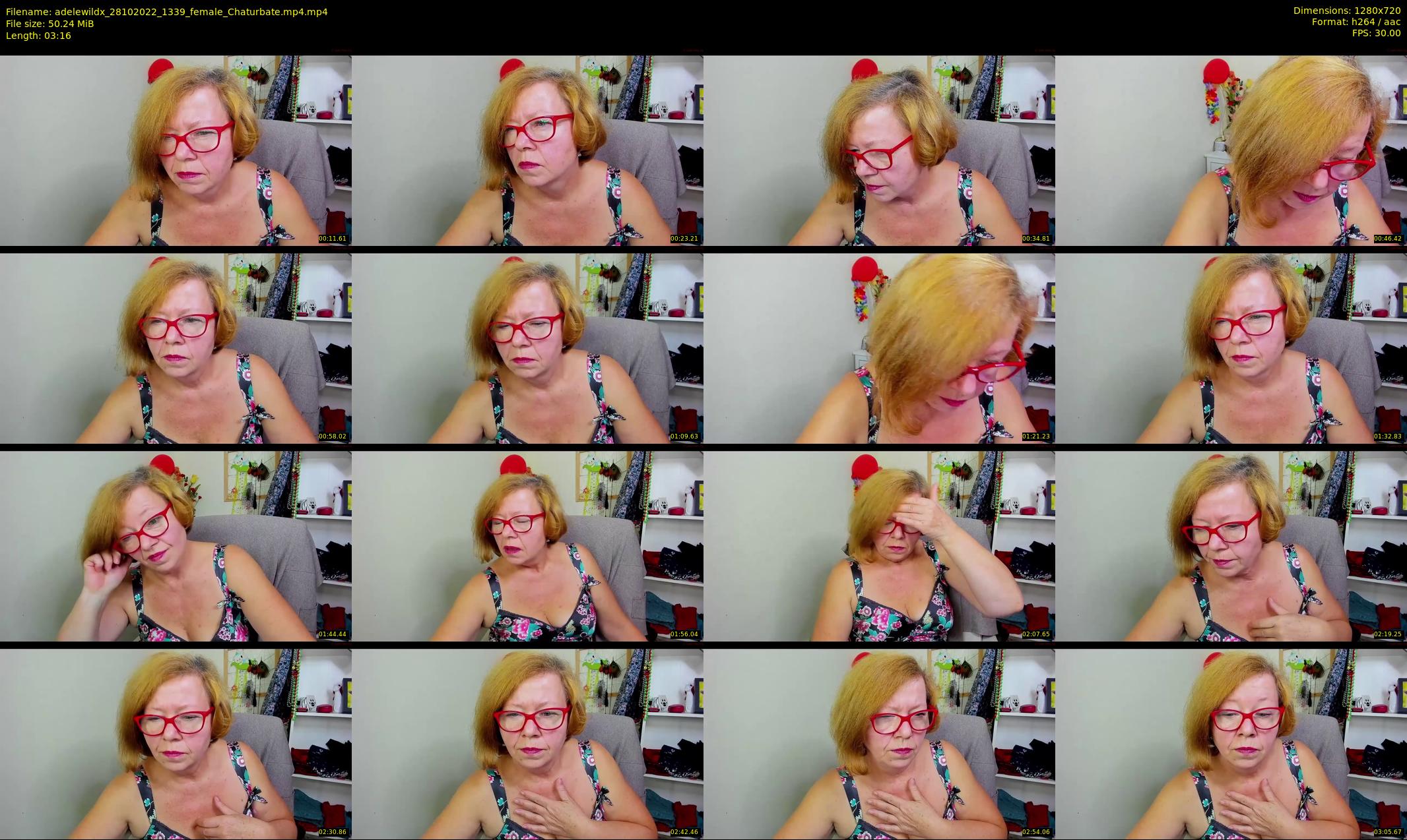 adelewildx — 4 minute Chaturbate female cam show recording, 720p, Oct 28, 2022