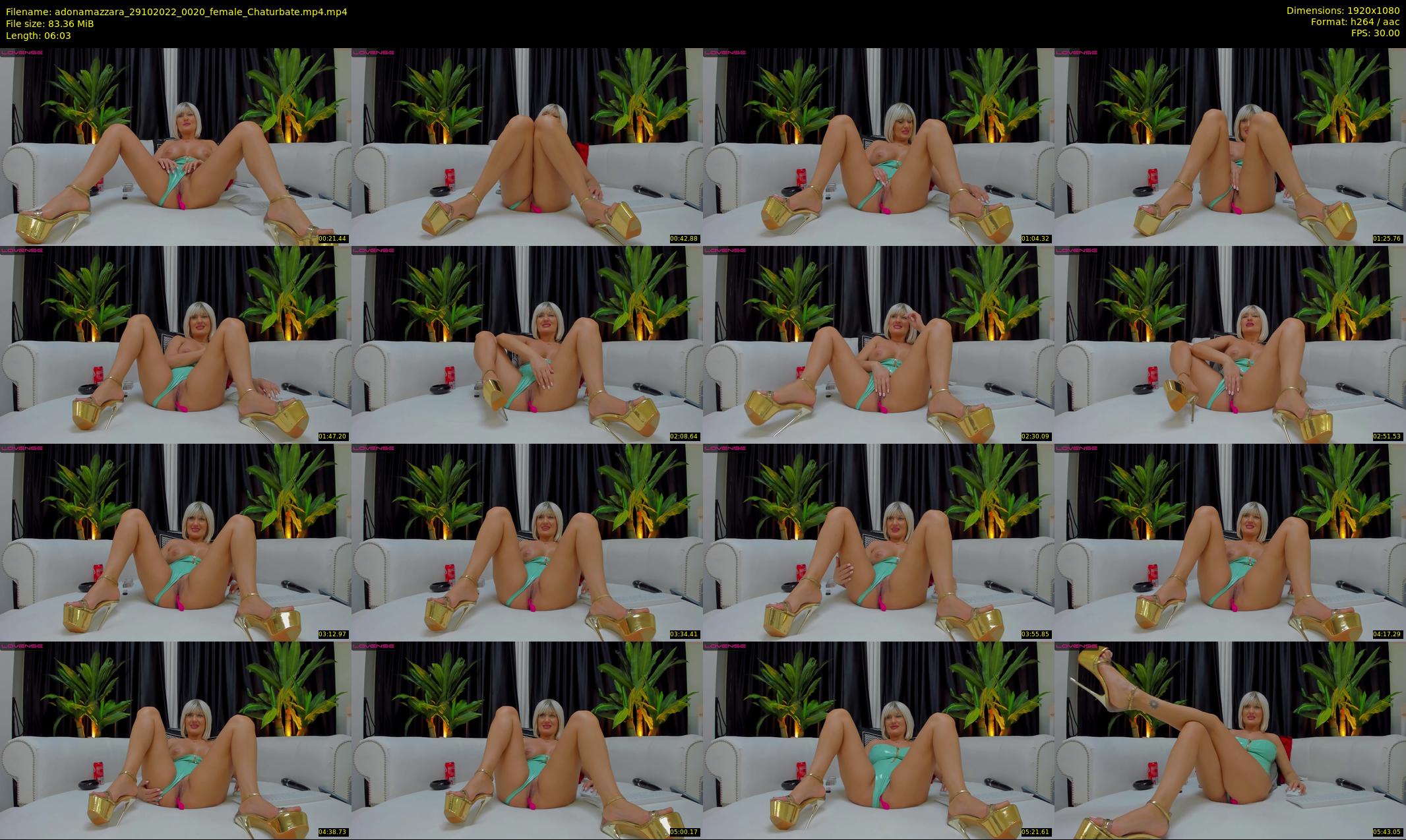 adonamazzara — 7 minute Chaturbate female cam show recording, 1080p, Oct 29, 2022