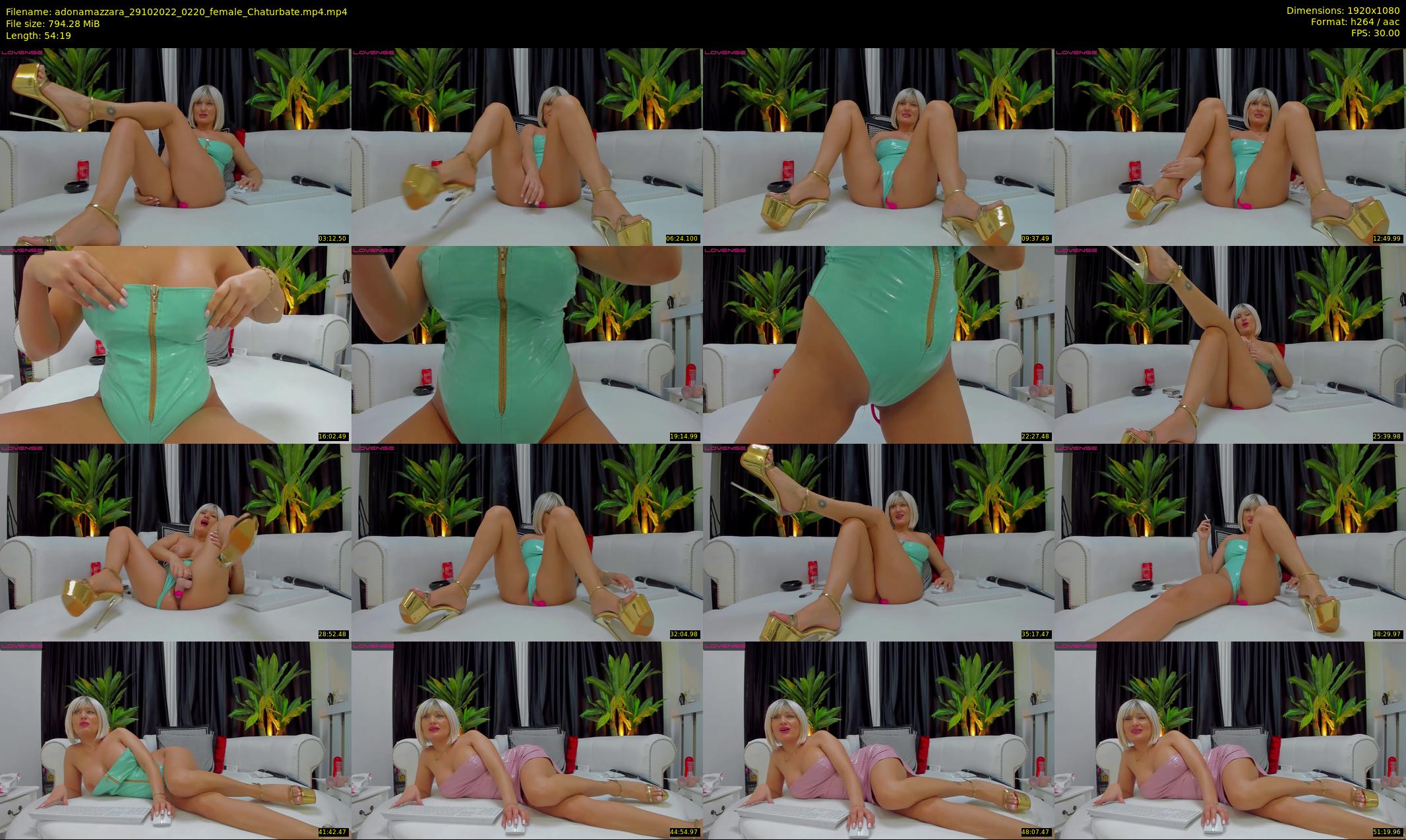 adonamazzara — 55 minute Chaturbate female cam show recording, 1080p, Oct 29, 2022