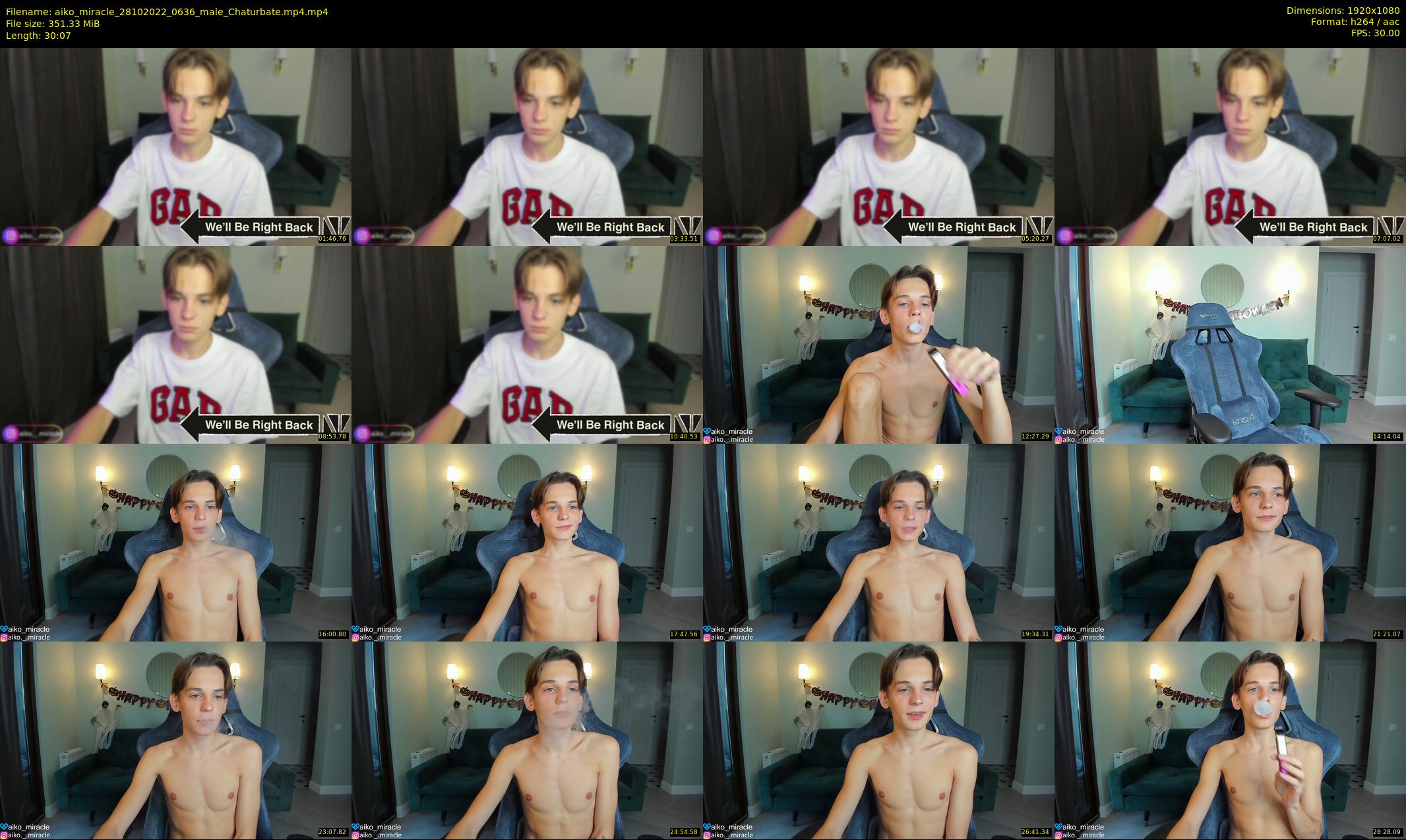 aiko_miracle — 31 minute Chaturbate male cam show recording, 1080p, Oct 28, 2022