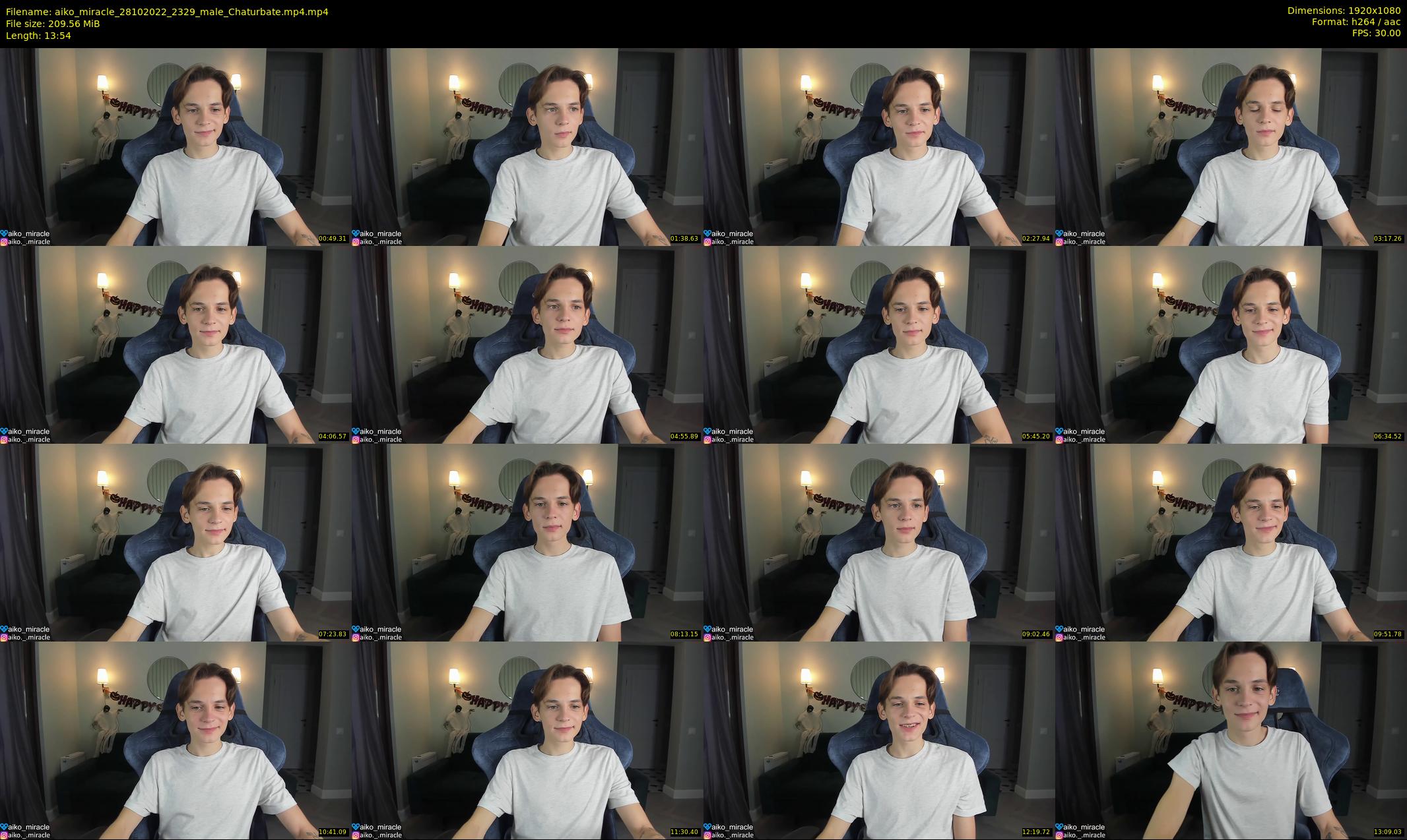 aiko_miracle — 14 minute Chaturbate male cam show recording, 1080p, Oct 28, 2022