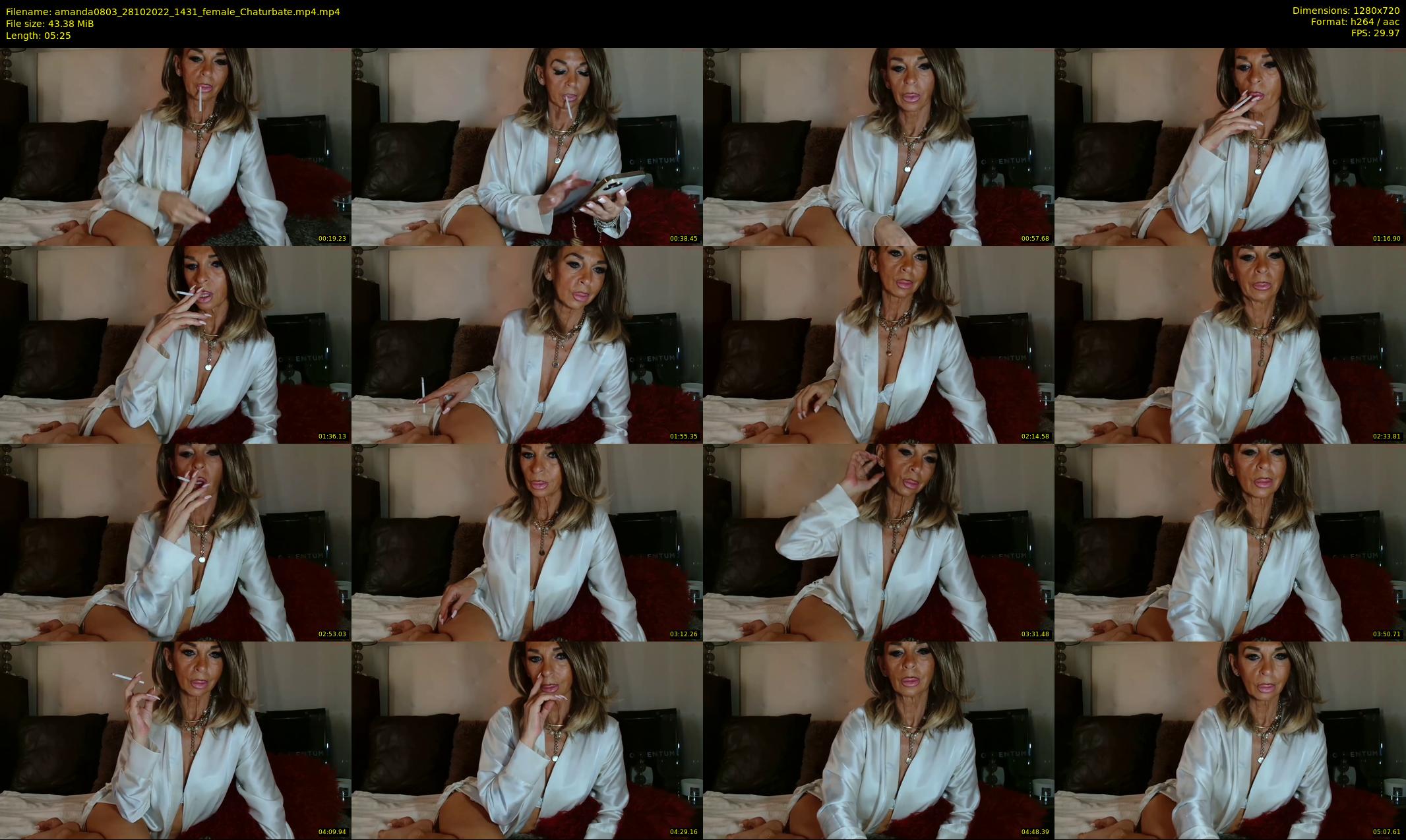 amanda0803 — 6 minute Chaturbate female cam show recording, 720p, Oct 28, 2022