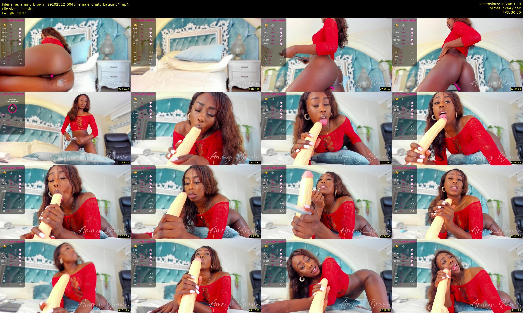 ammy_brown_ — 54 minute Chaturbate female cam show recording, 1080p, Oct 29, 2022