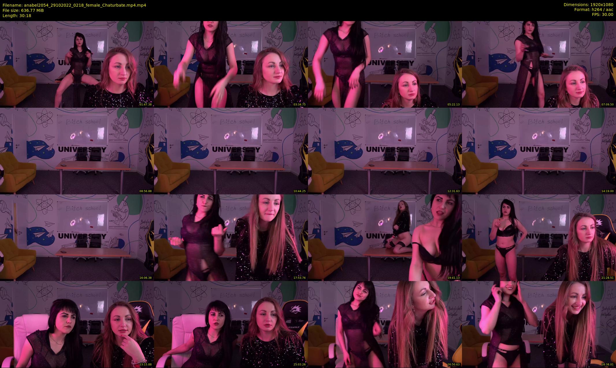 anabel2054 — 31 minute Chaturbate female cam show recording, 1080p, Oct 29, 2022