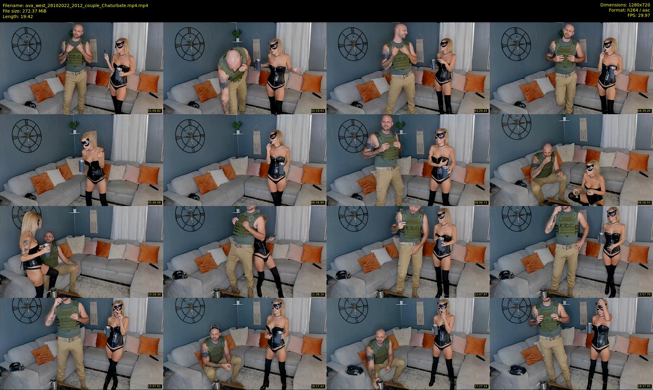 ava_west — 20 minute Chaturbate couple cam show recording, 720p, Oct 28, 2022