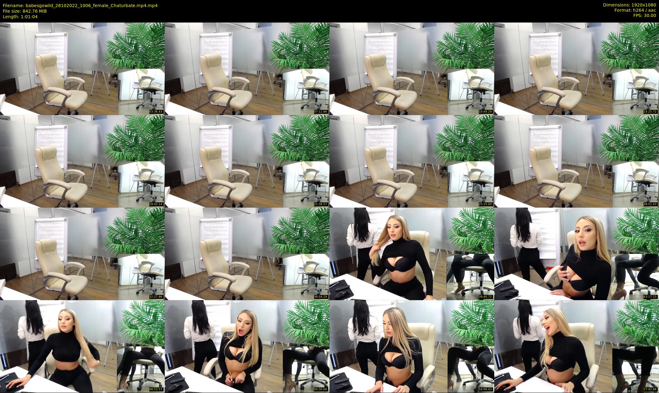 babesgowild — 62 minute Chaturbate couple cam show recording, 1080p, Oct 28, 2022