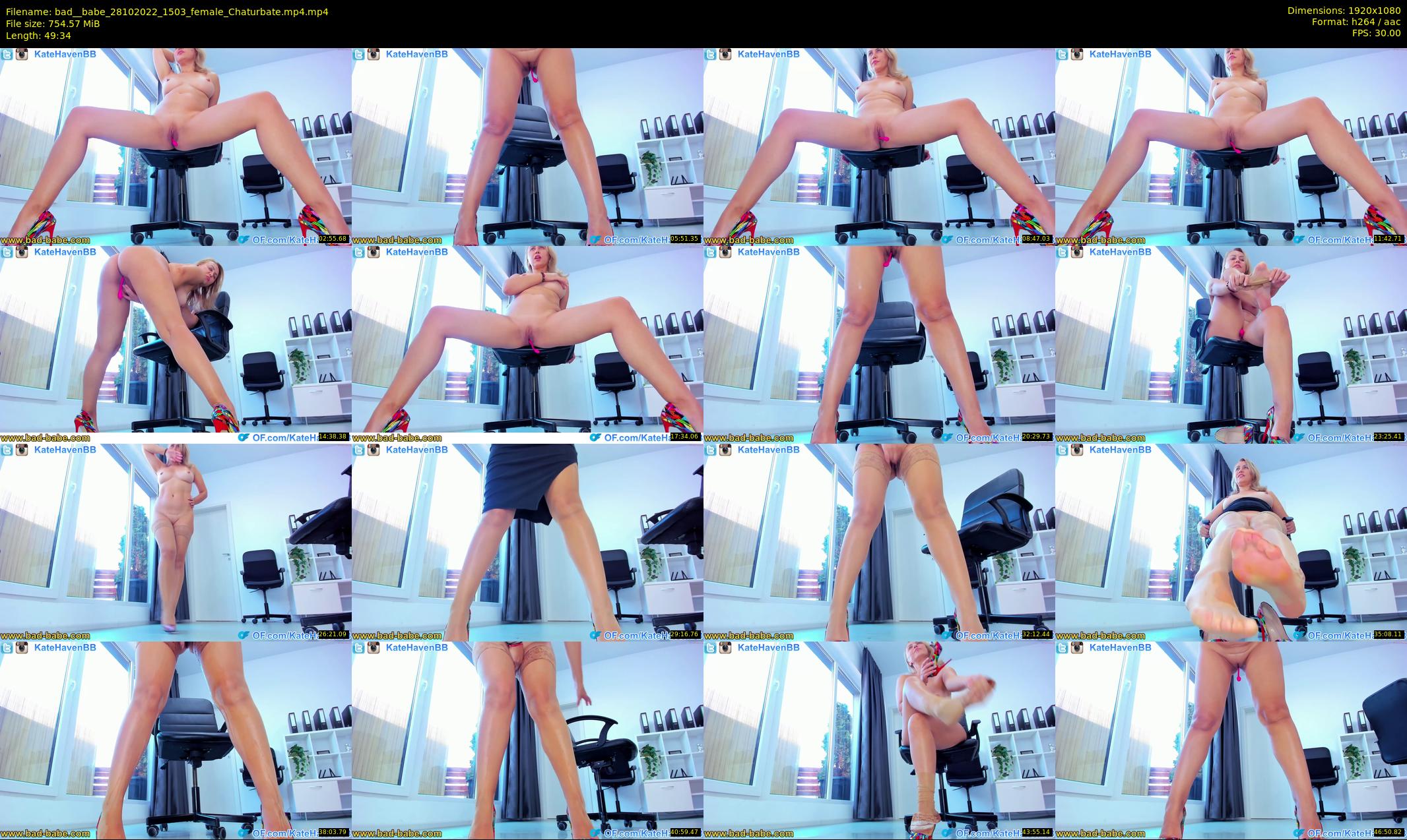 bad__babe — 50 minute Chaturbate female cam show recording, 1080p, Oct 28, 2022