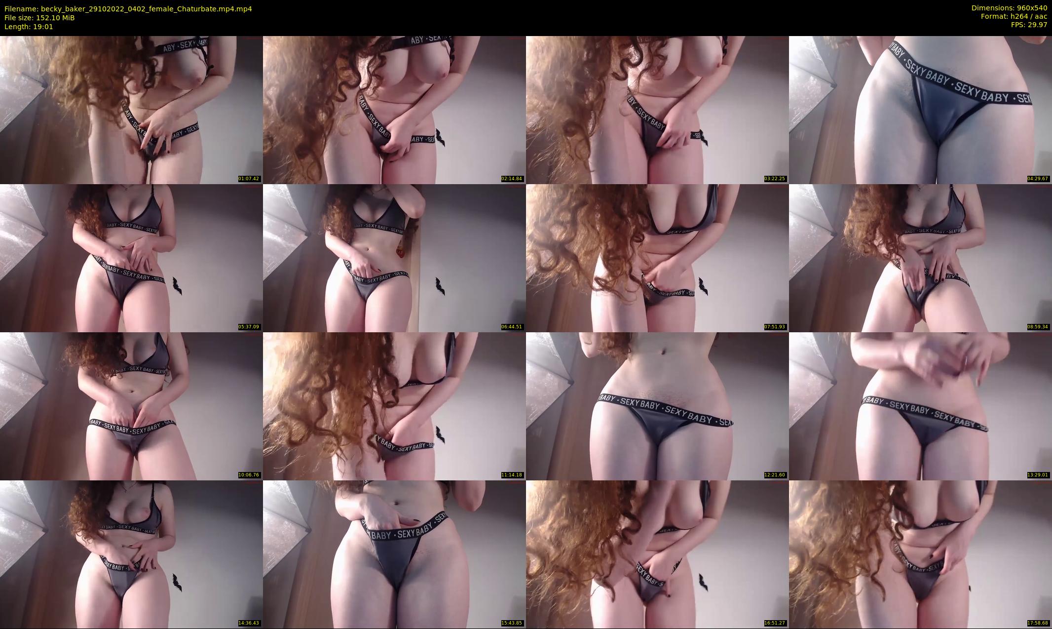 becky_baker — 20 minute Chaturbate female cam show recording, 480p, Oct 29, 2022