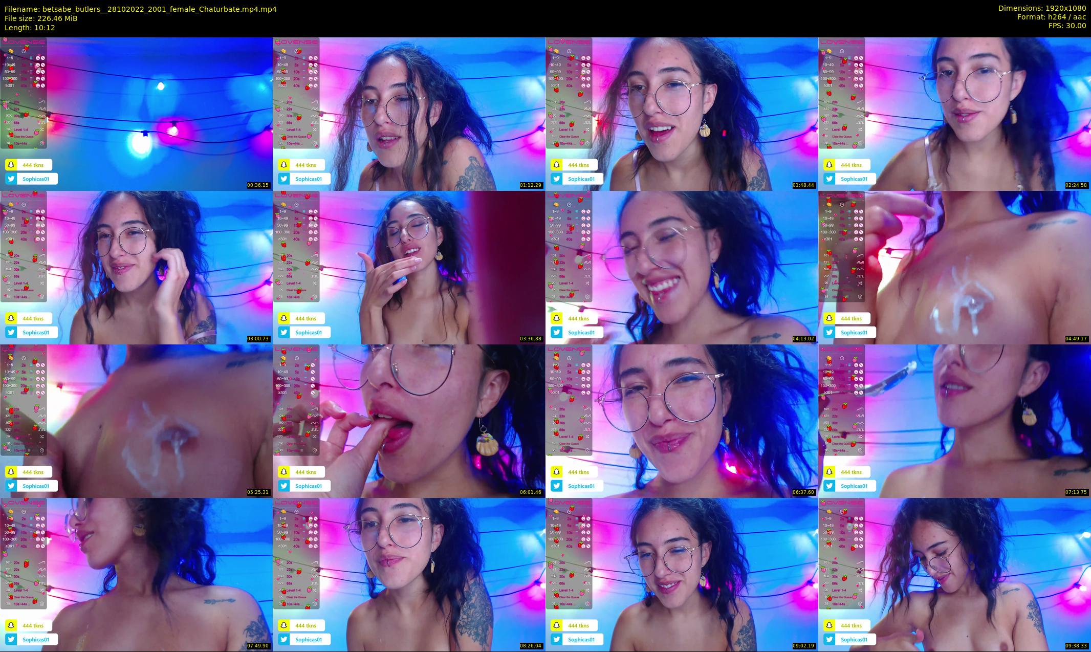 betsabe_butlers_ — 11 minute Chaturbate female cam show recording, 1080p, Oct 28, 2022