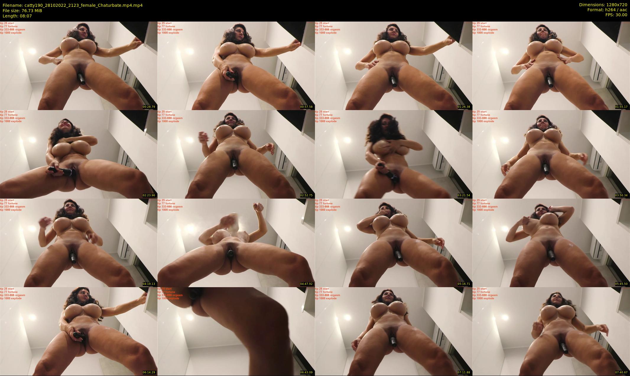 catty190 — 9 minute Chaturbate female cam show recording, 720p, Oct 28, 2022