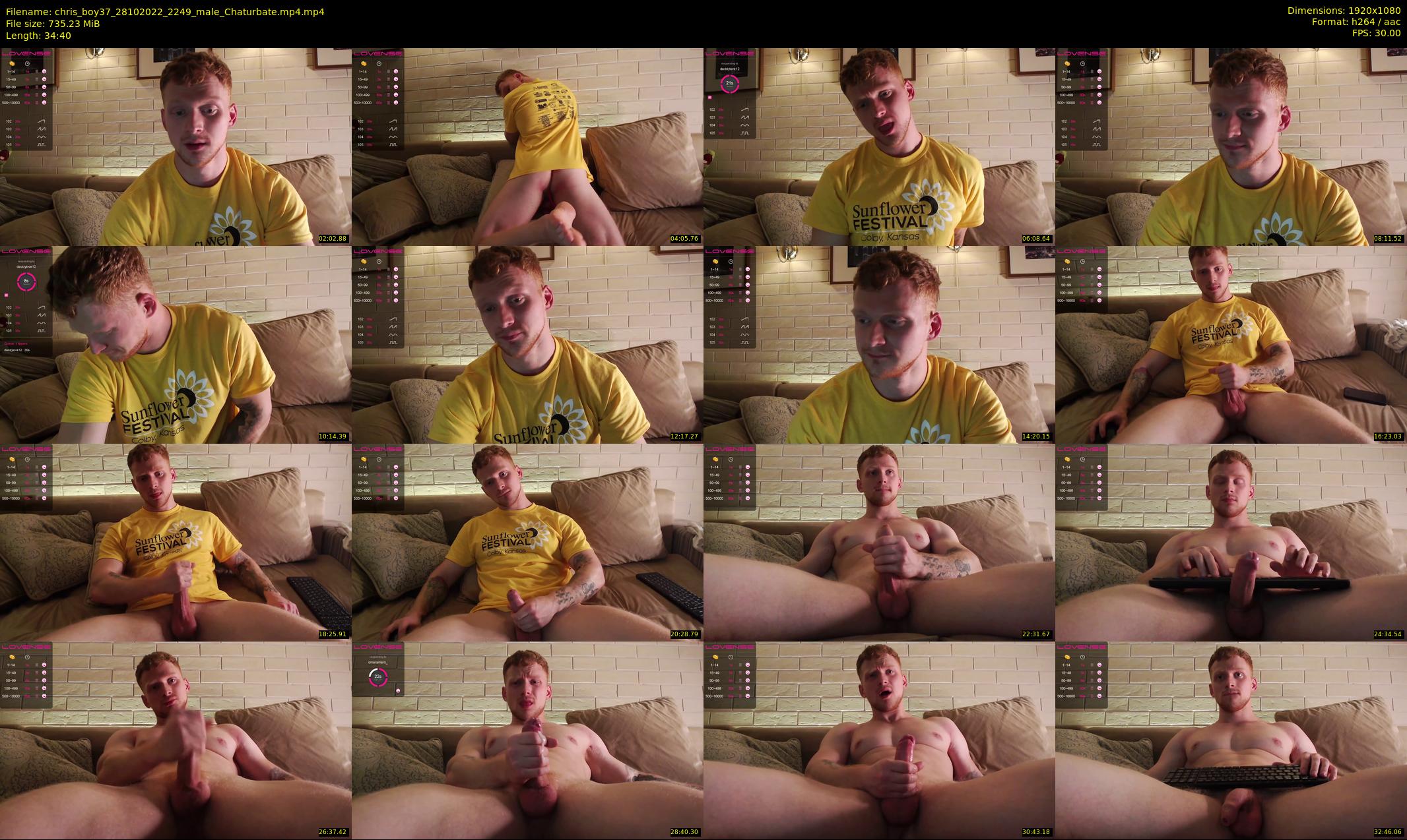 chris_boy37 — 35 minute Chaturbate male cam show recording, 1080p, Oct 28, 2022