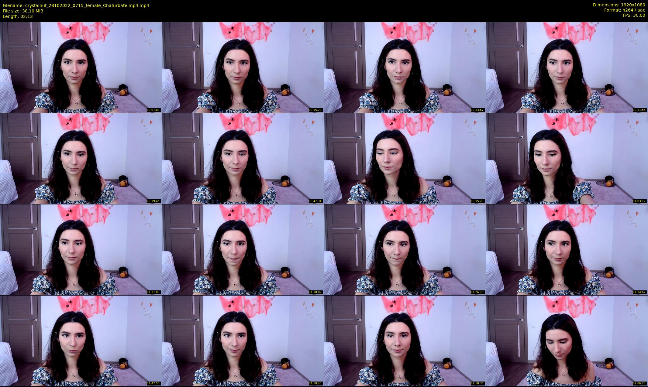 crystalnut — 3 minute Chaturbate female cam show recording, 1080p, Oct 28, 2022