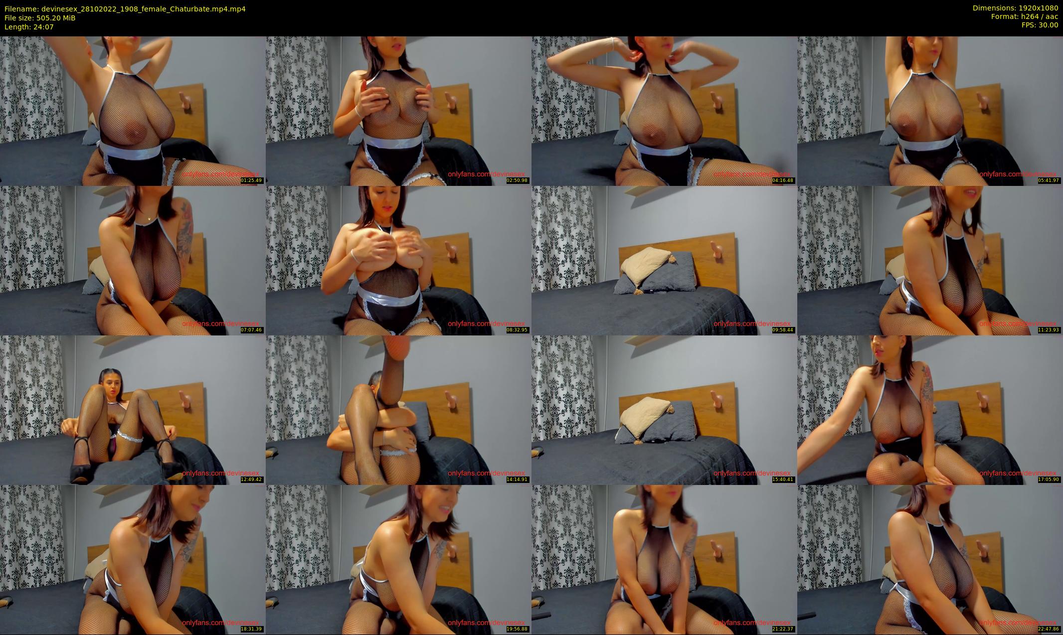 devinesex — 25 minute Chaturbate female cam show recording, 1080p, Oct 28, 2022