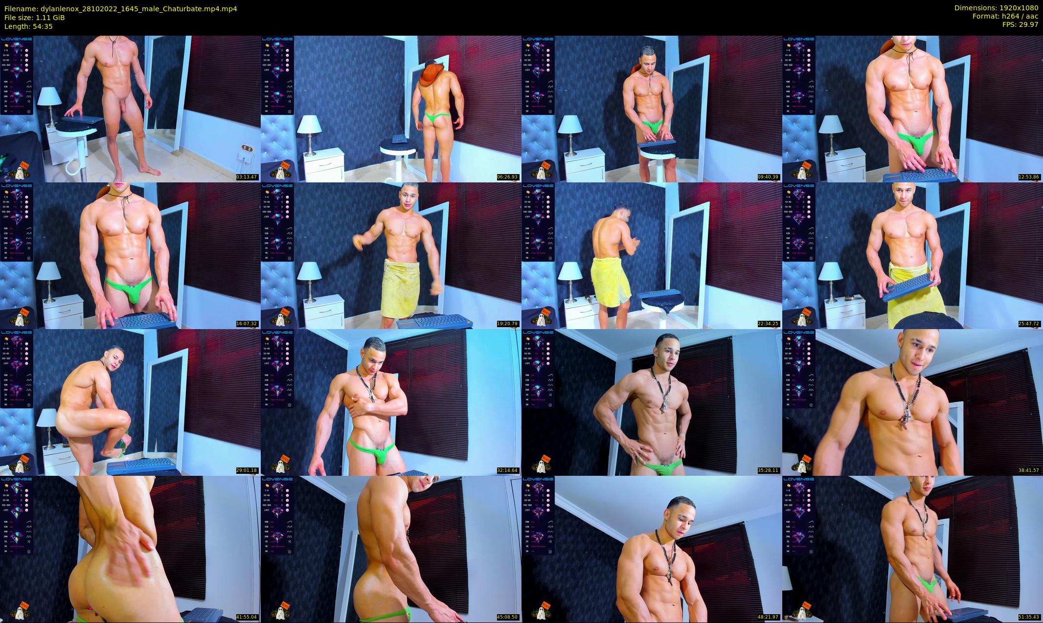 dylanlenox — 55 minute Chaturbate male cam show recording, 1080p, Oct 28, 2022