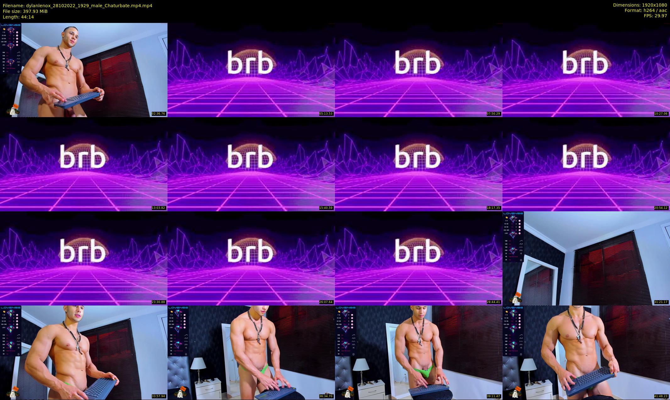 dylanlenox — 45 minute Chaturbate male cam show recording, 1080p, Oct 28, 2022