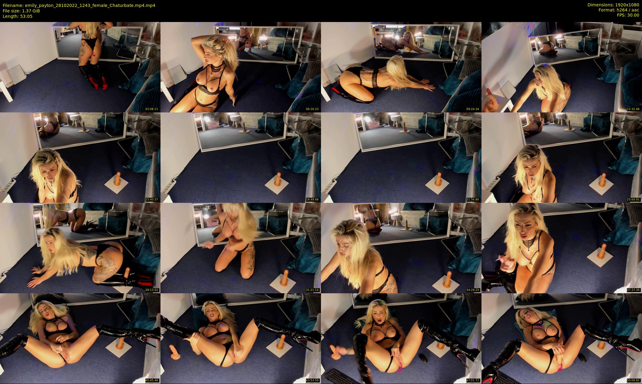 emily_payton — 54 minute Chaturbate female cam show recording, 1080p, Oct 28, 2022