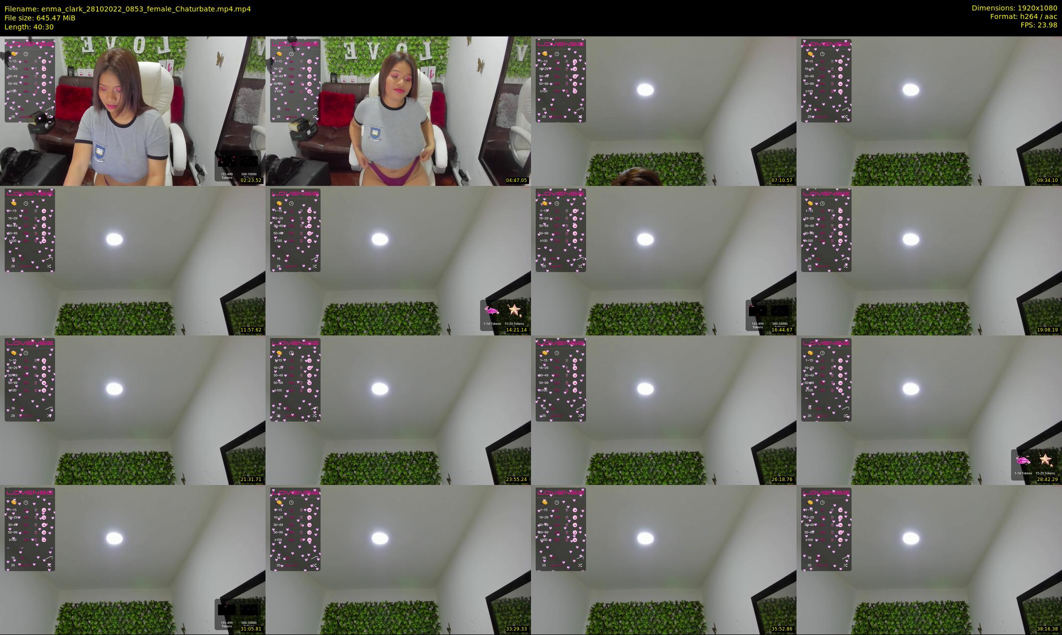 enma_clark — 41 minute Chaturbate female cam show recording, 1080p, Oct 28, 2022