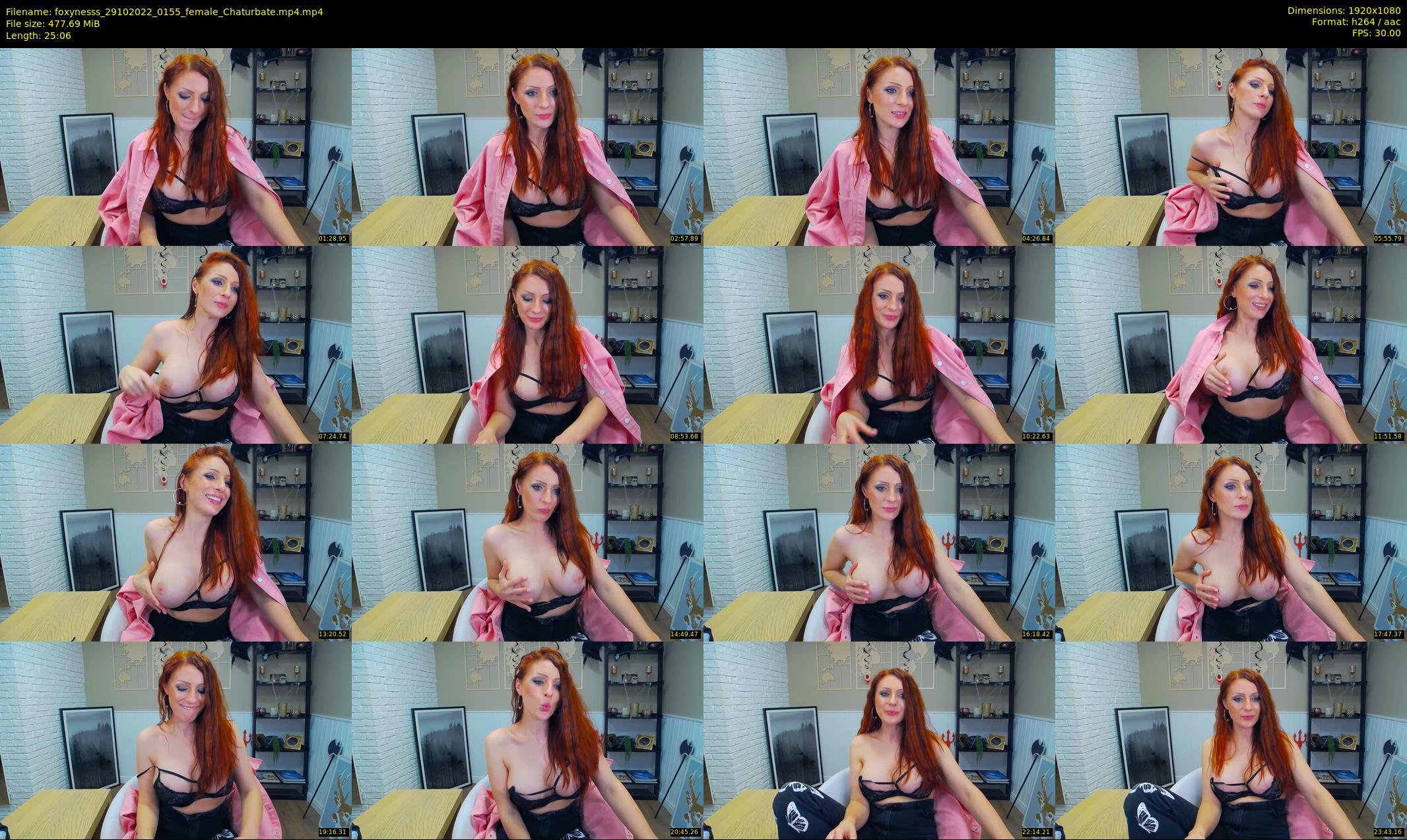 foxynesss — 26 minute Chaturbate female cam show recording, 1080p, Oct 29, 2022
