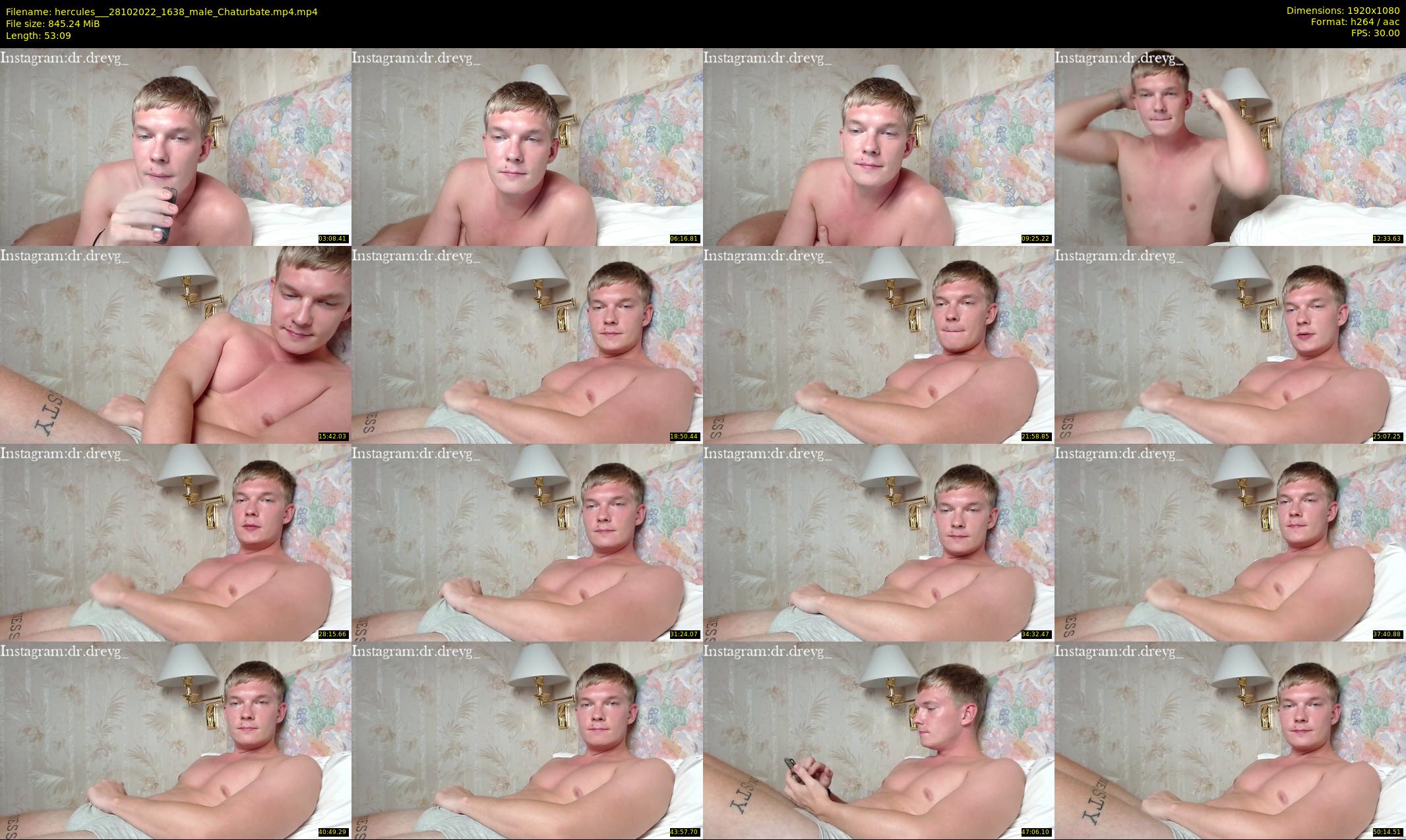 hercules__ — 54 minute Chaturbate male cam show recording, 1080p, Oct 28, 2022