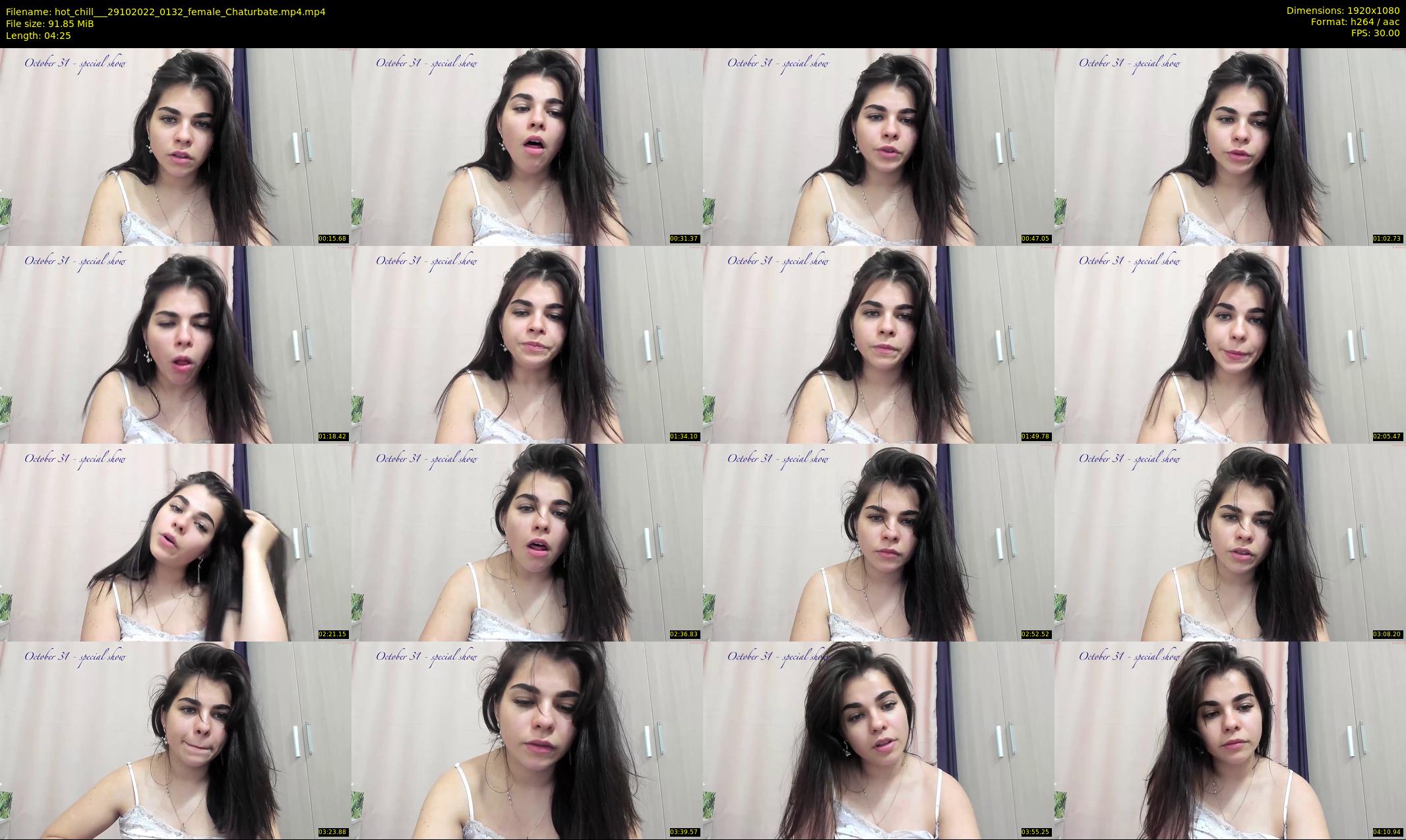 hot_chill__ — 5 minute Chaturbate female cam show recording, 1080p, Oct 29, 2022