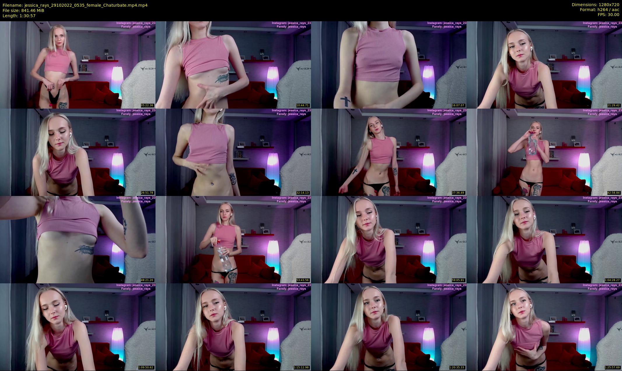 jessica_rays — 91 minute Chaturbate couple cam show recording, 720p, Oct 29, 2022