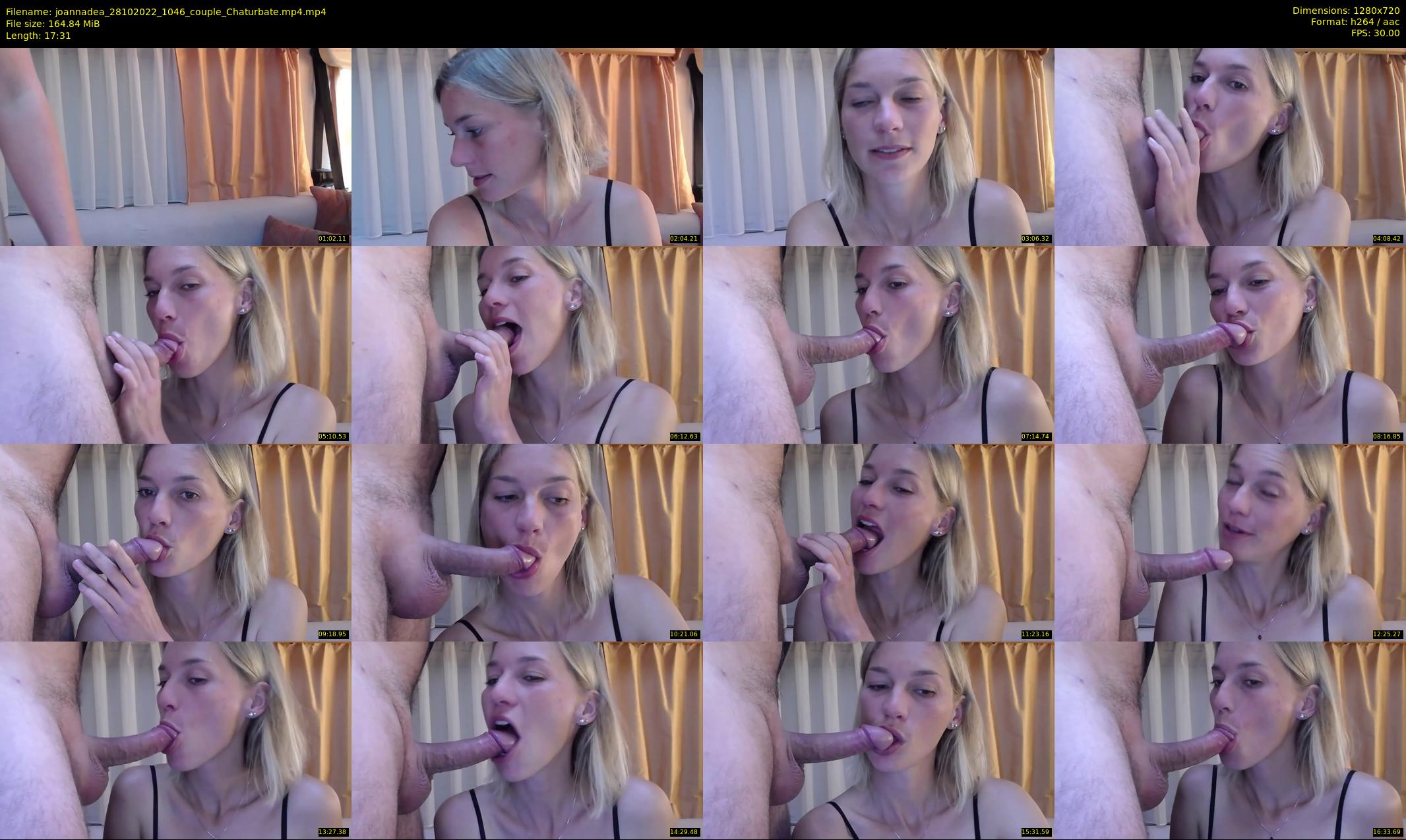 joannadea — 18 minute Chaturbate female cam show recording, 720p, Oct 28, 2022