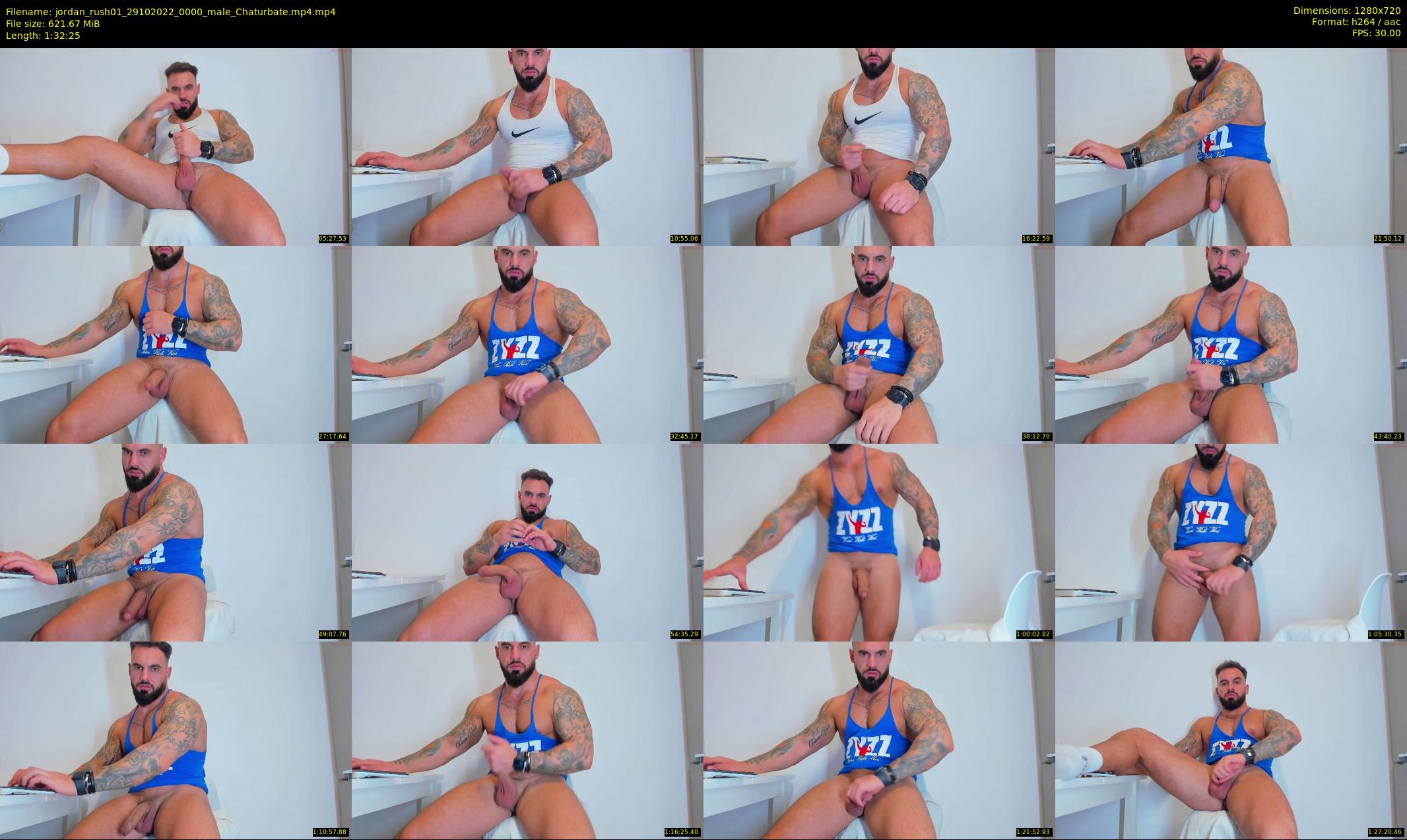 jordan_rush01 — 93 minute Chaturbate male cam show recording, 720p, Oct 29, 2022