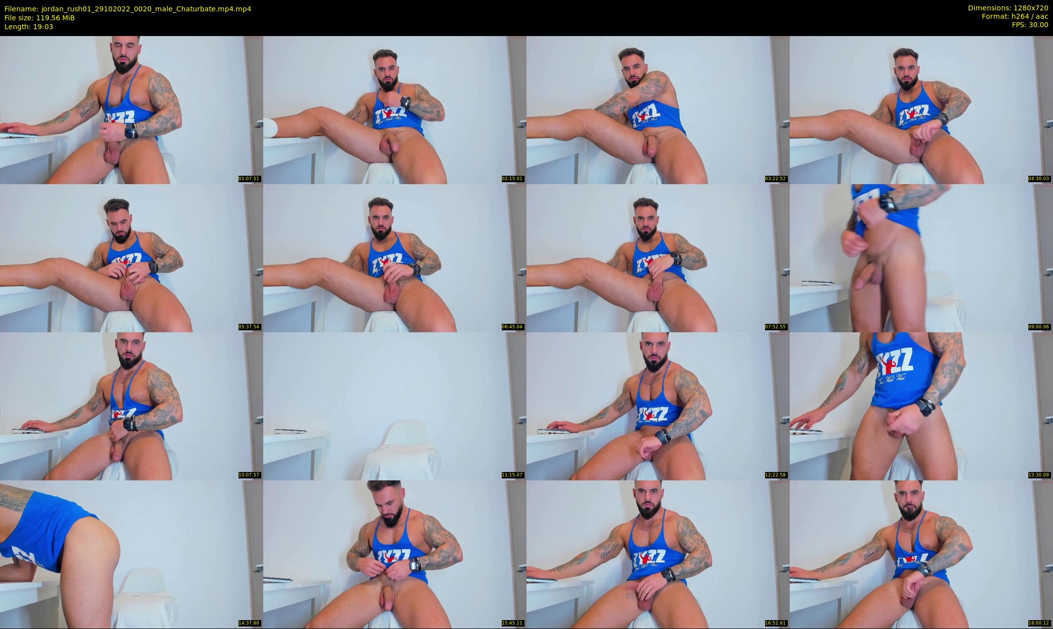 jordan_rush01 — 20 minute Chaturbate male cam show recording, 720p, Oct 29, 2022