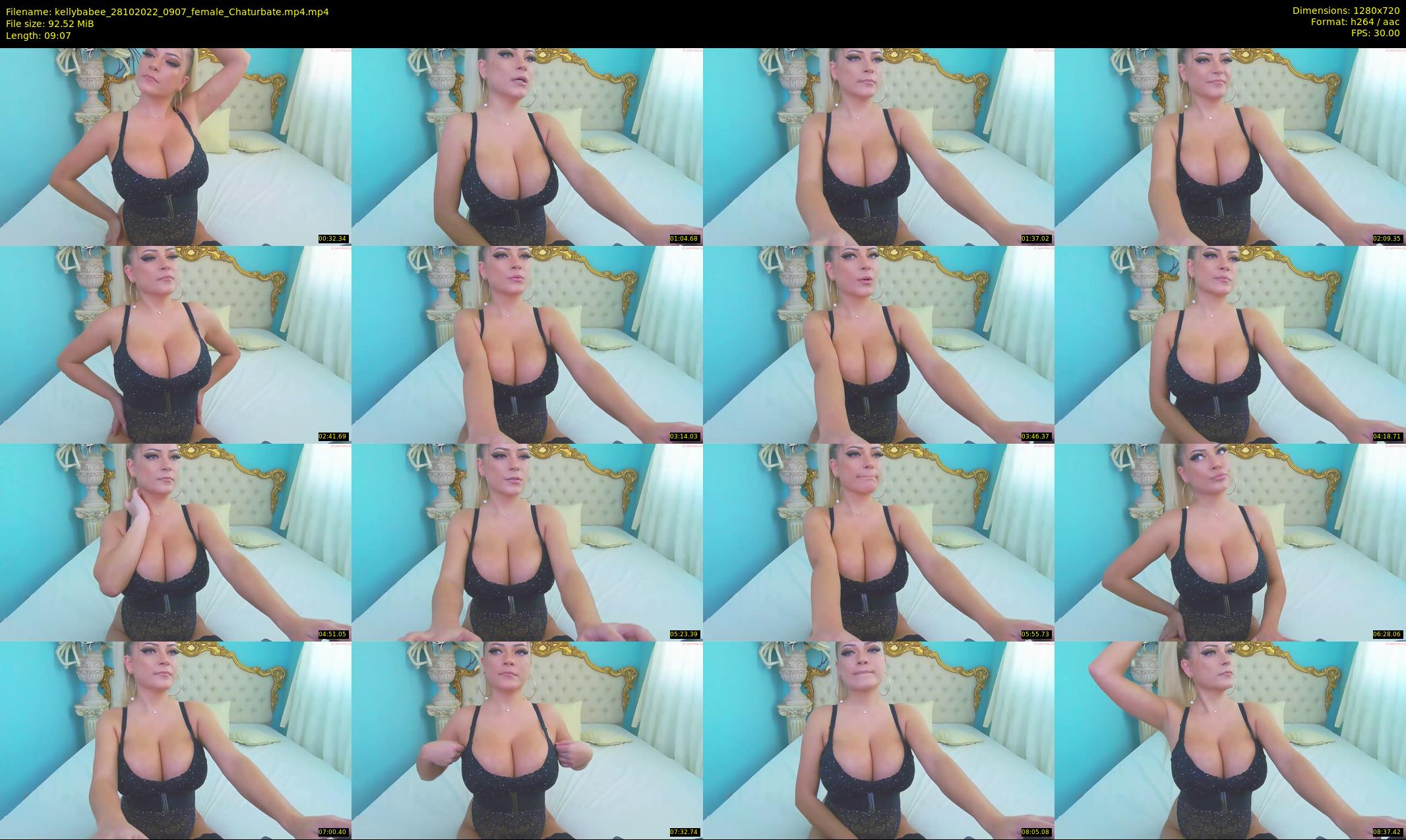 kellybabee — 10 minute Chaturbate female cam show recording, 720p, Oct 28, 2022