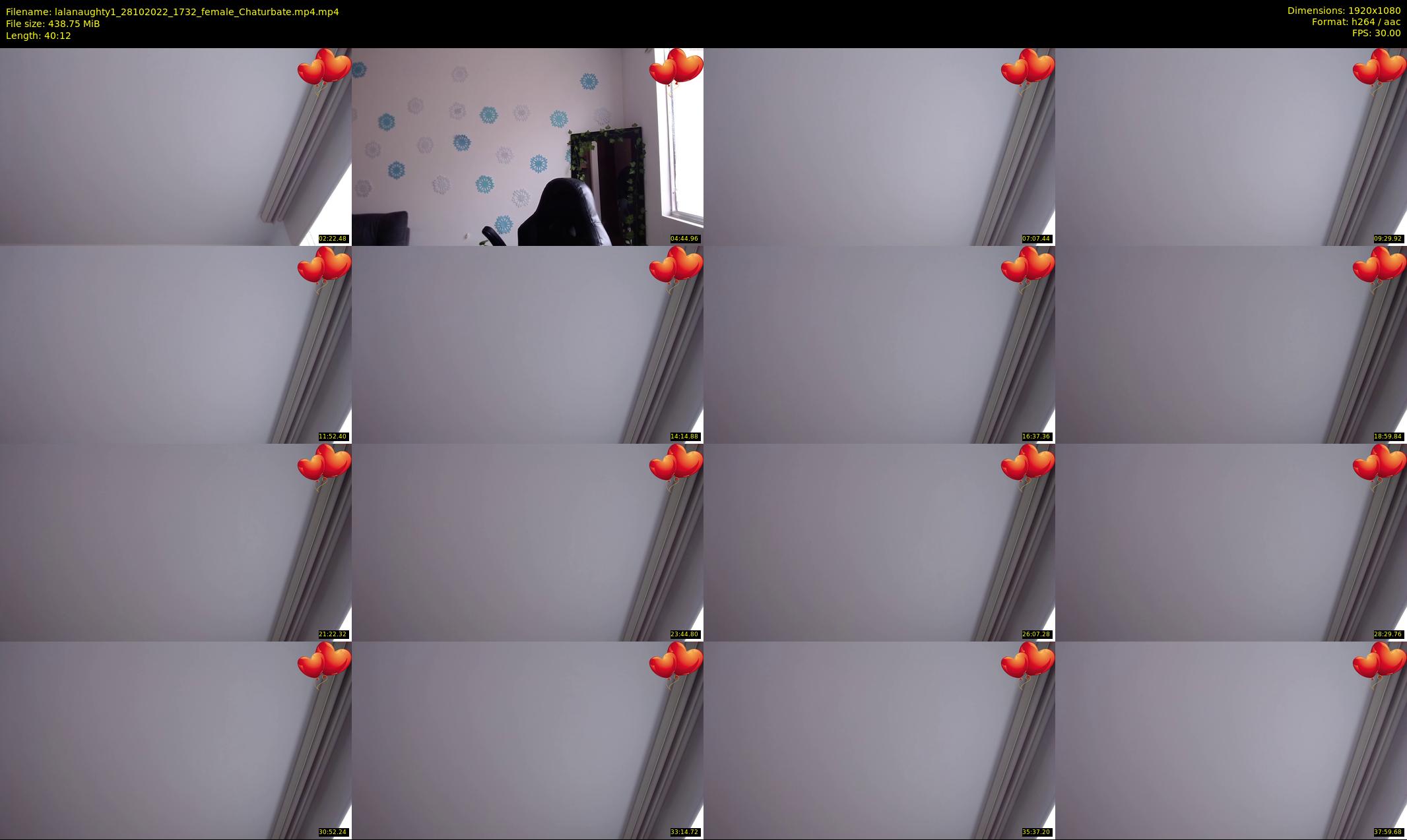lalanaughty1 — 41 minute Chaturbate female cam show recording, 1080p, Oct 28, 2022