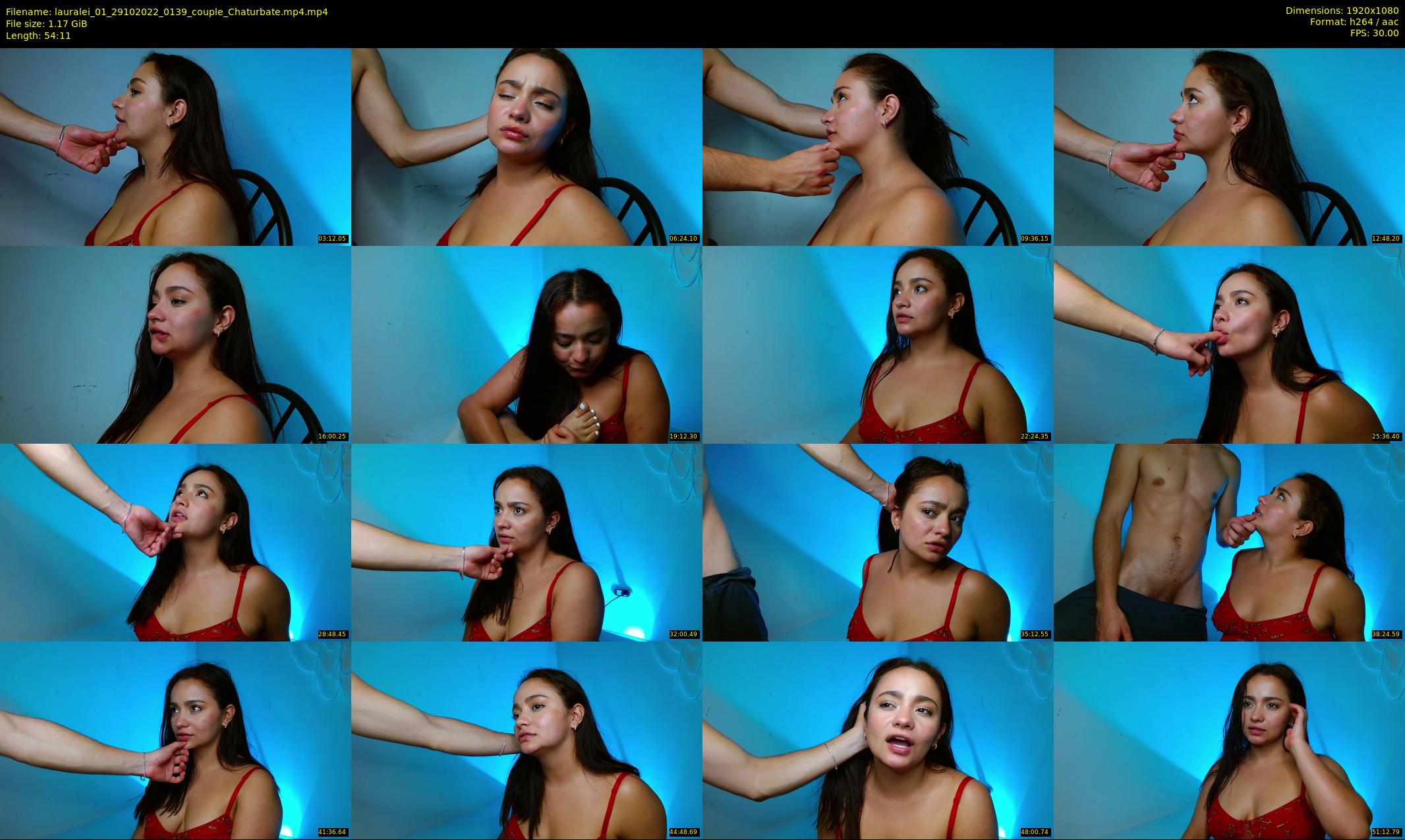 lauralei_01 — 55 minute Chaturbate couple cam show recording, 1080p, Oct 29, 2022