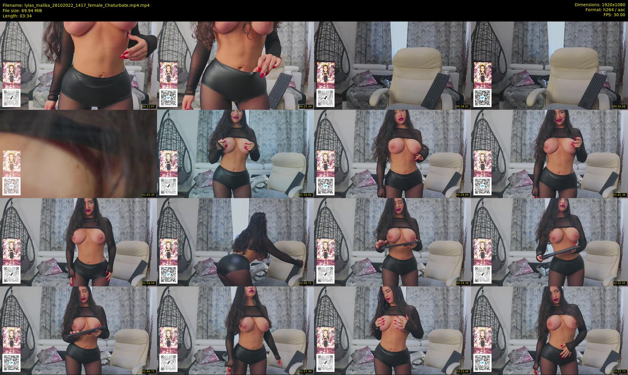 lylas_malika — 4 minute Chaturbate female cam show recording, 1080p, Oct 28, 2022