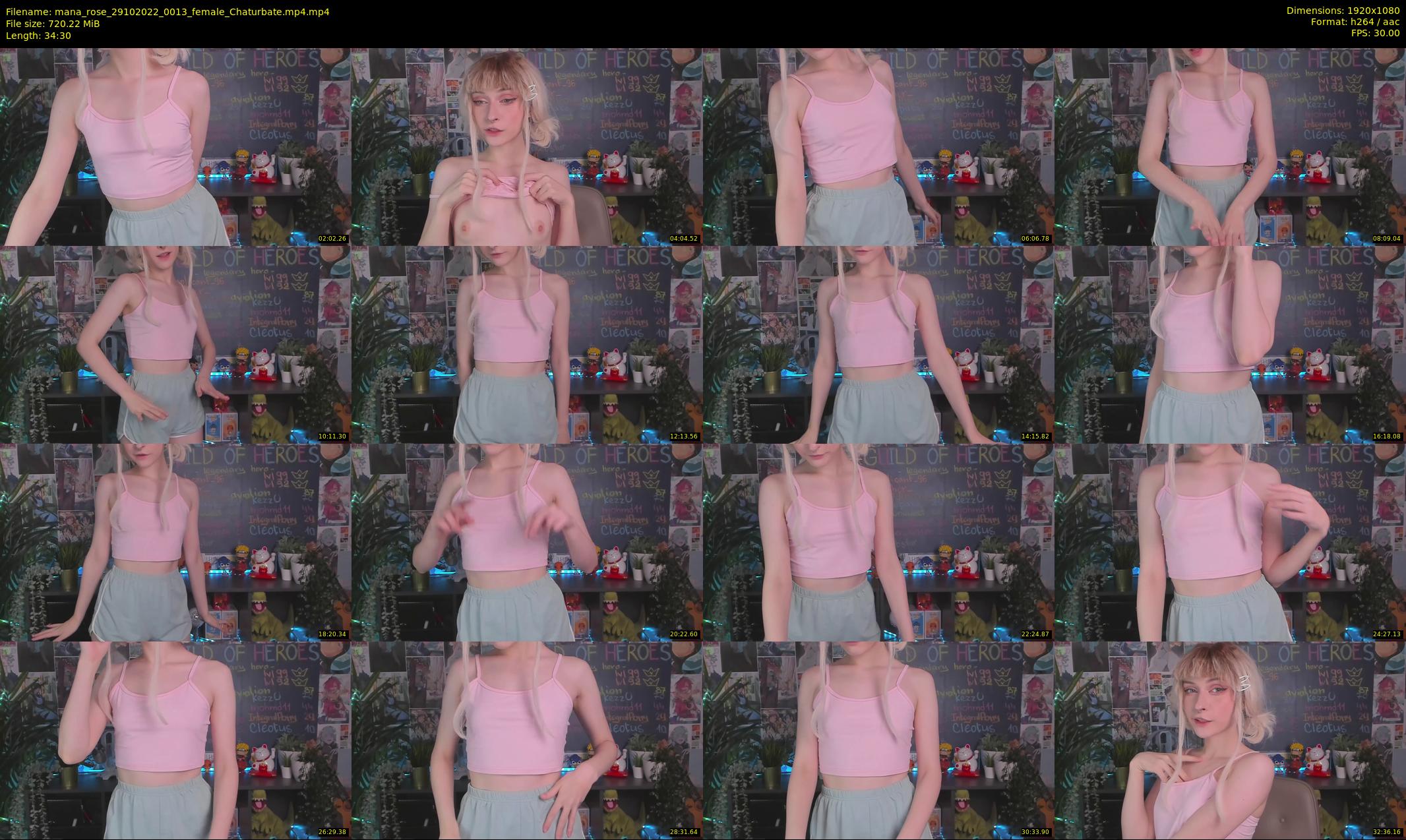 mana_rose — 35 minute Chaturbate female cam show recording, 1080p, Oct 29, 2022