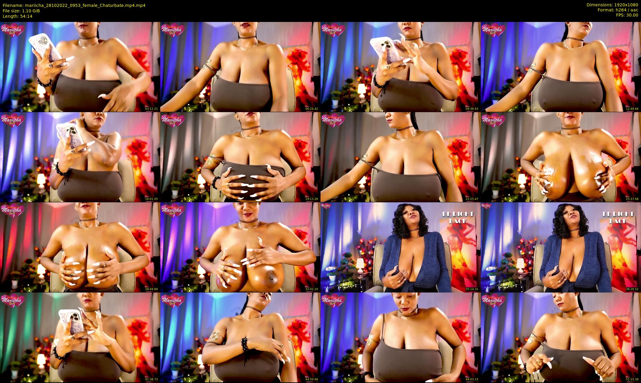 mariicha — 55 minute Chaturbate female cam show recording, 1080p, Oct 28, 2022