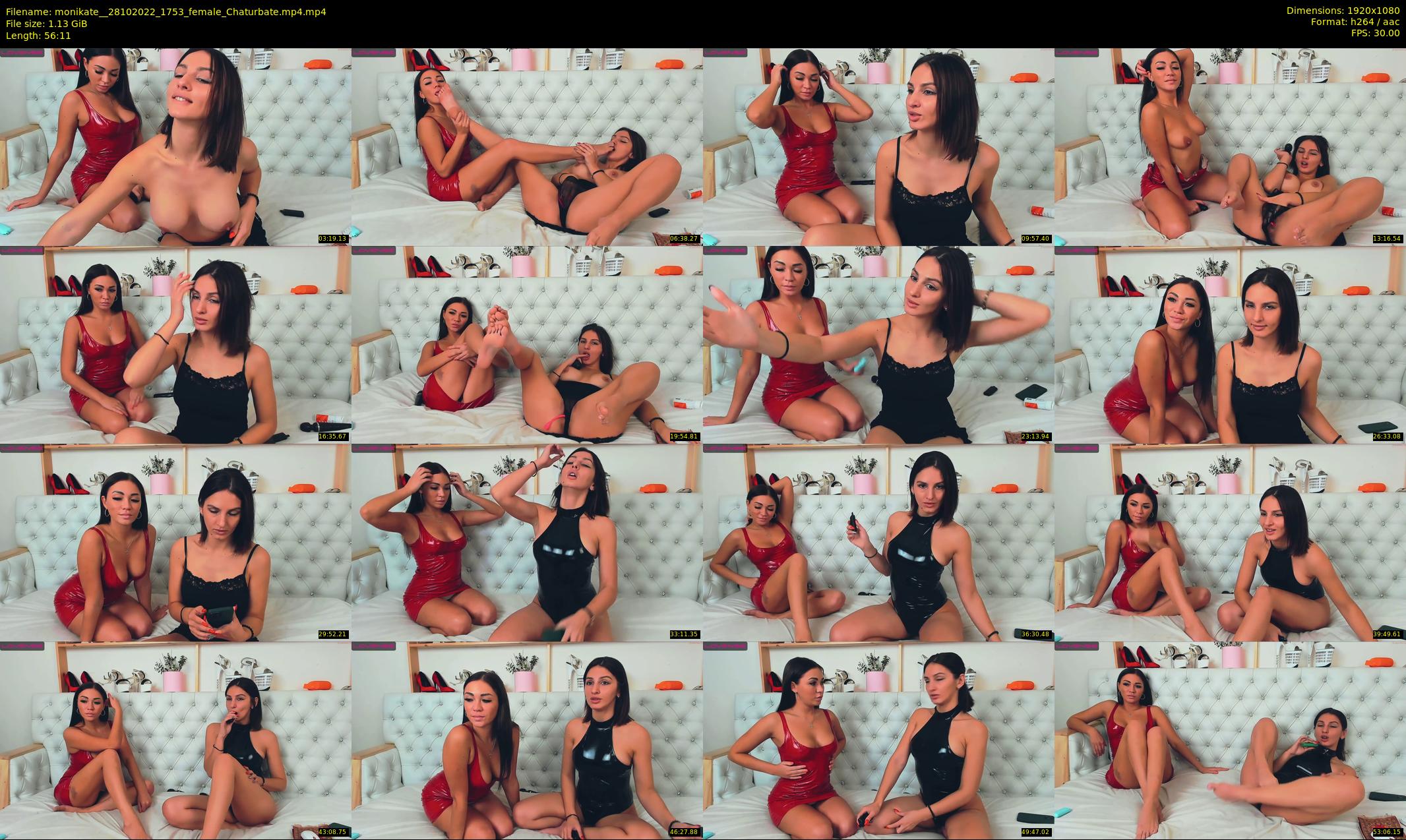 monikate_ — 57 minute Chaturbate couple cam show recording, 1080p, Oct 28, 2022