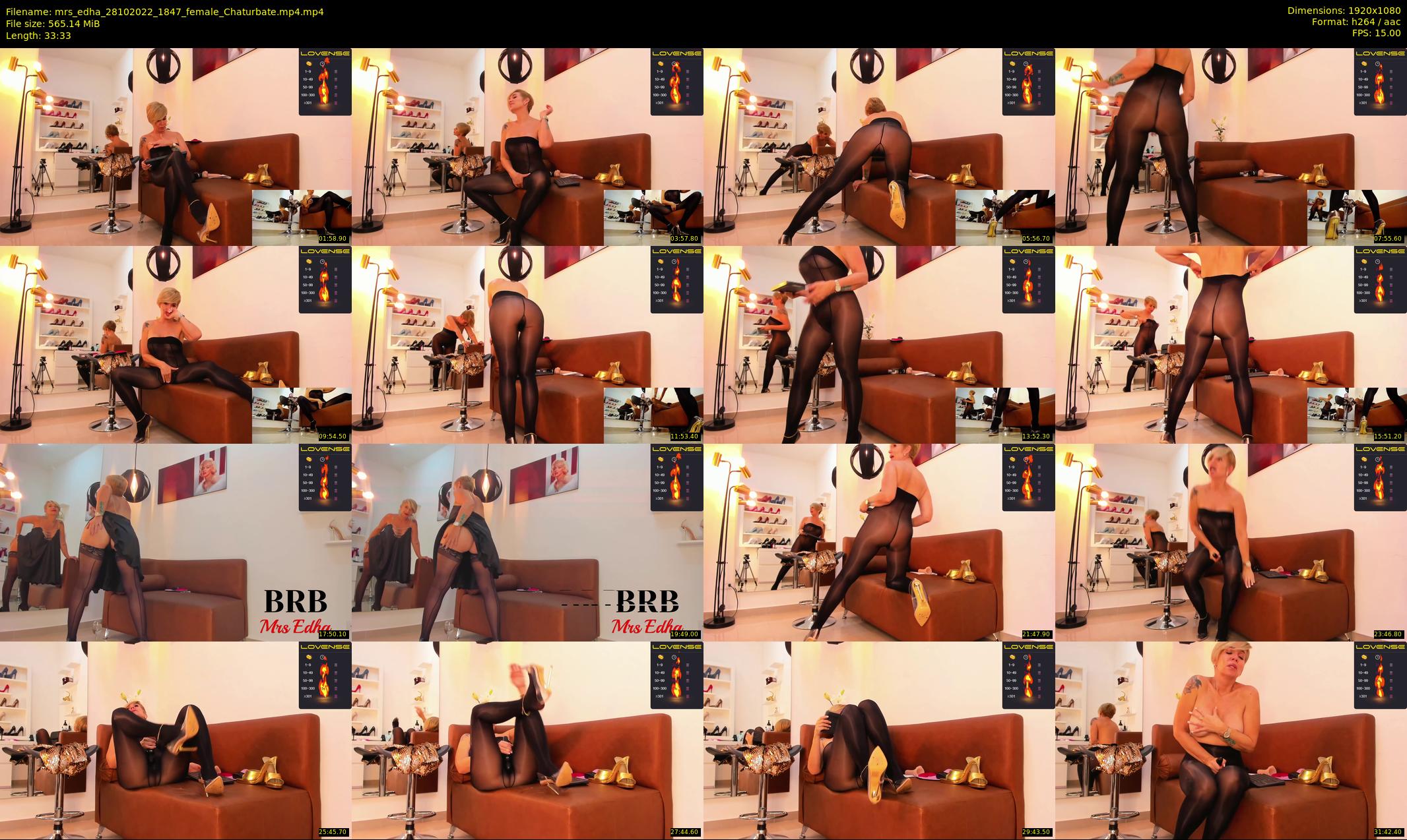 mrs_edha — 34 minute Chaturbate female cam show recording, 1080p, Oct 28, 2022