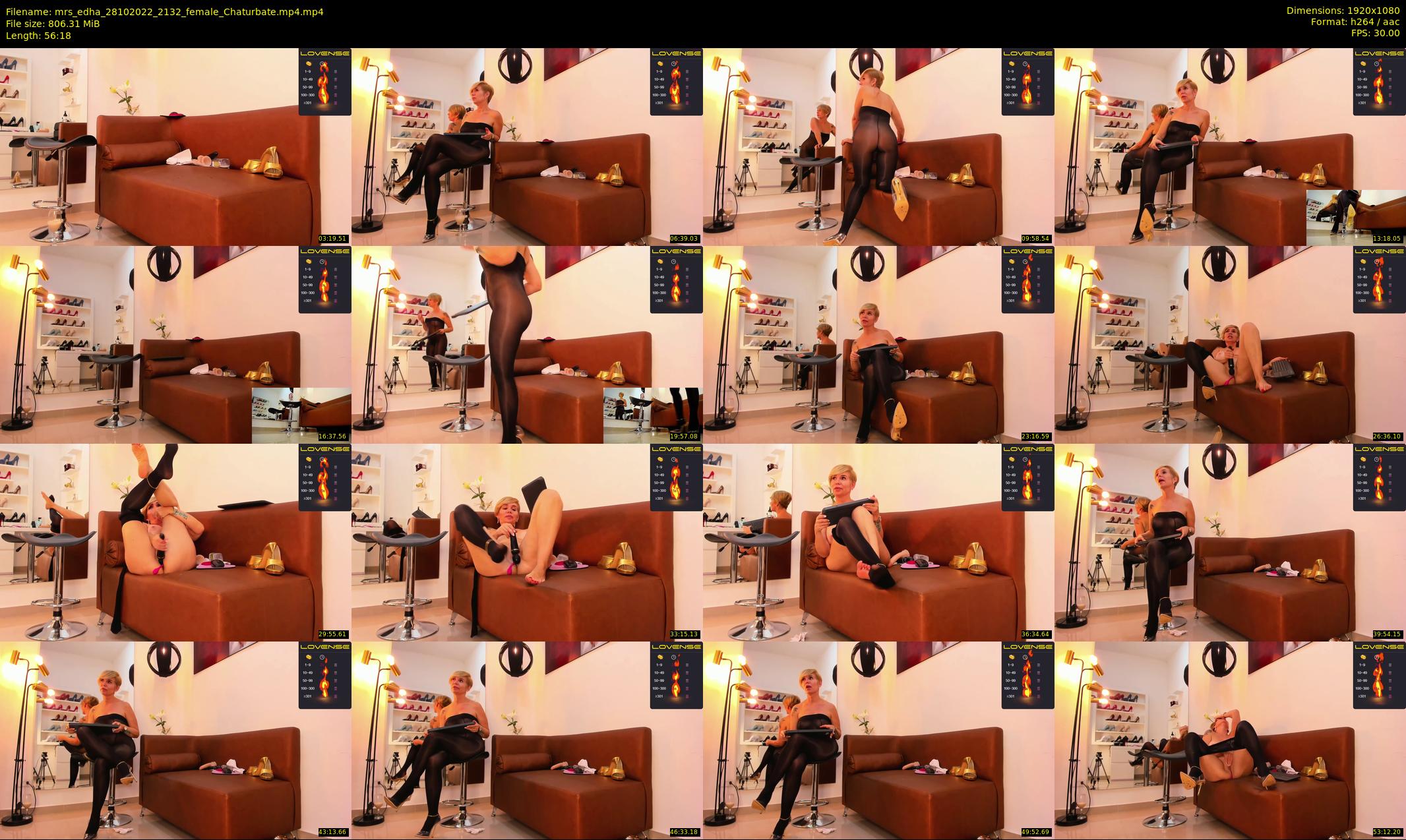 mrs_edha — 57 minute Chaturbate female cam show recording, 1080p, Oct 28, 2022