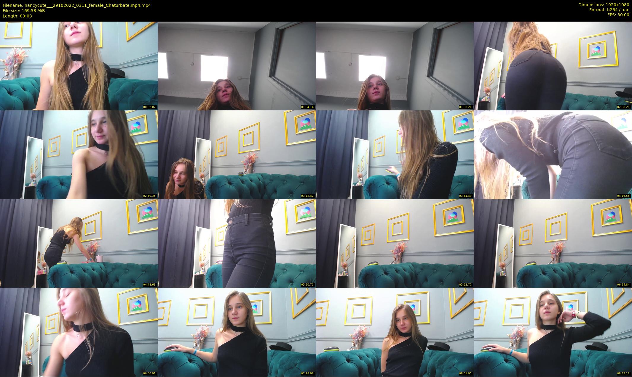 nancycute__ — 10 minute Chaturbate female cam show recording, 1080p, Oct 29, 2022