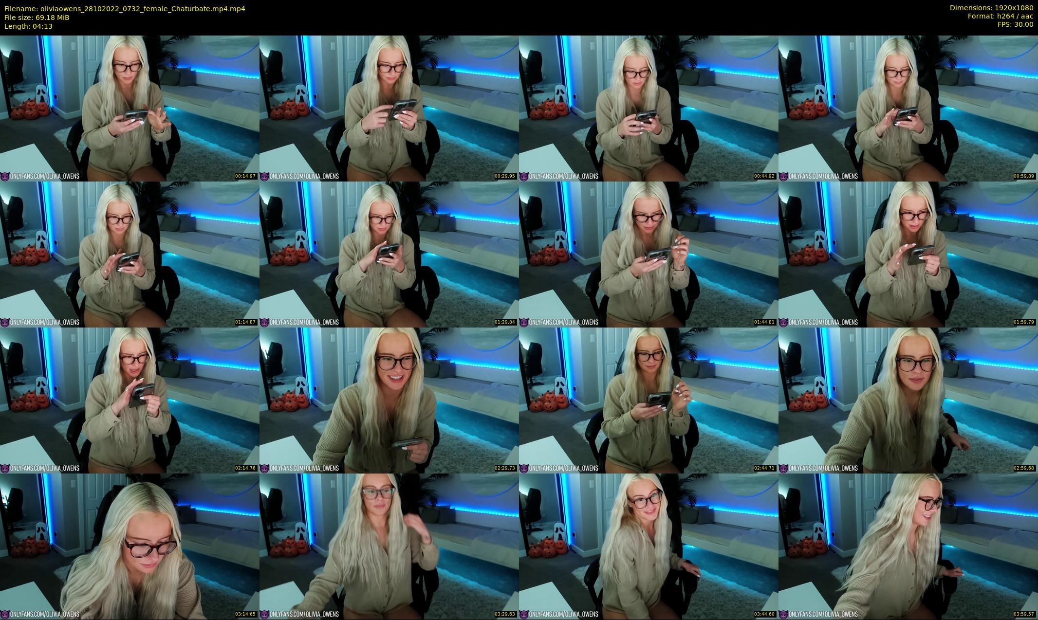 oliviaowens — 5 minute Chaturbate female cam show recording, 1080p, Oct 28, 2022