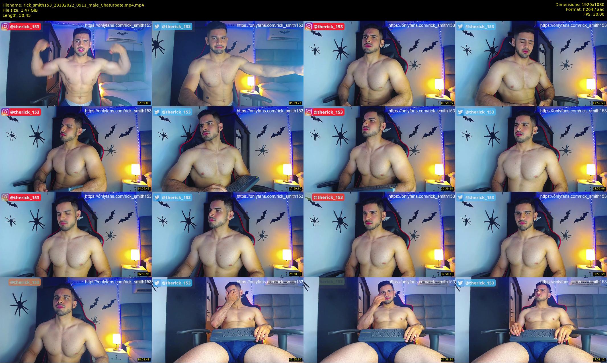 rick_smith153 — 51 minute Chaturbate male cam show recording, 1080p, Oct 28, 2022